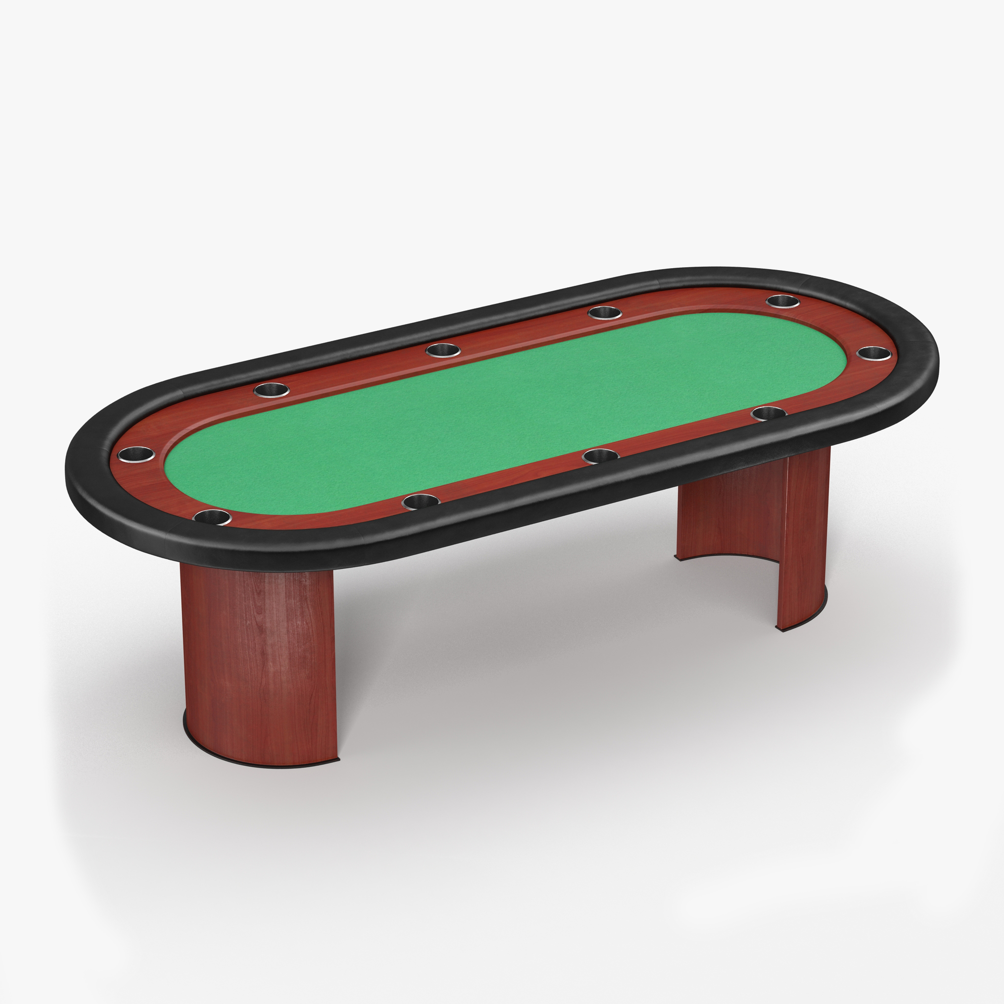 Poker Table 3D Model