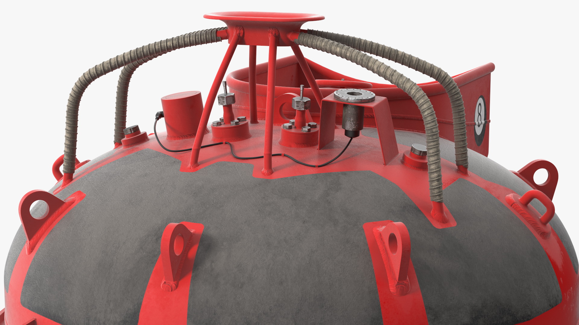 Submarine Rescue Chamber 3D model