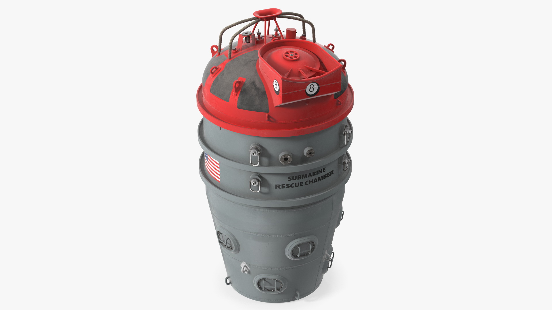 Submarine Rescue Chamber 3D model