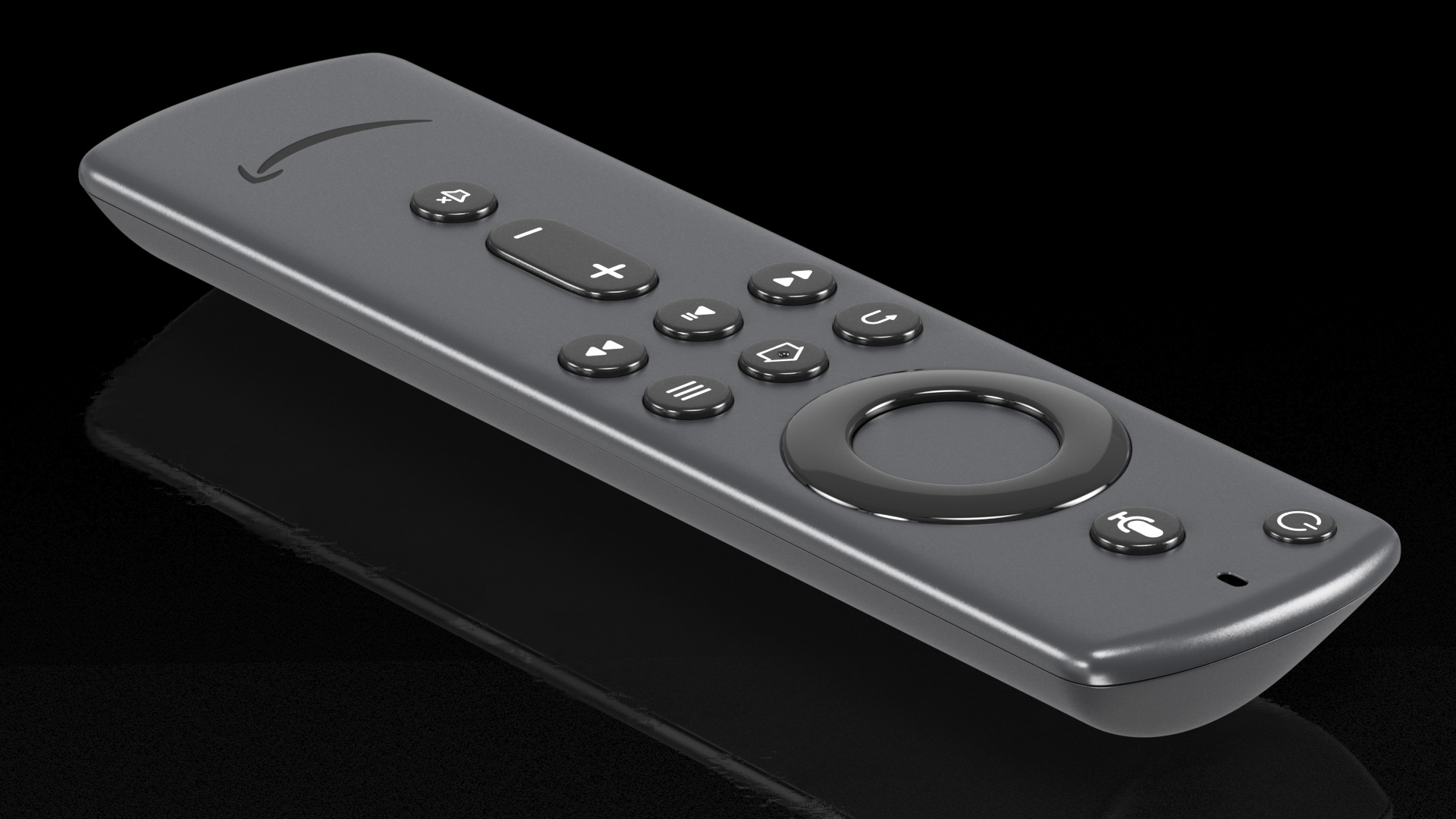 3D Amazon Alexa Voice Remote 2nd Gen model