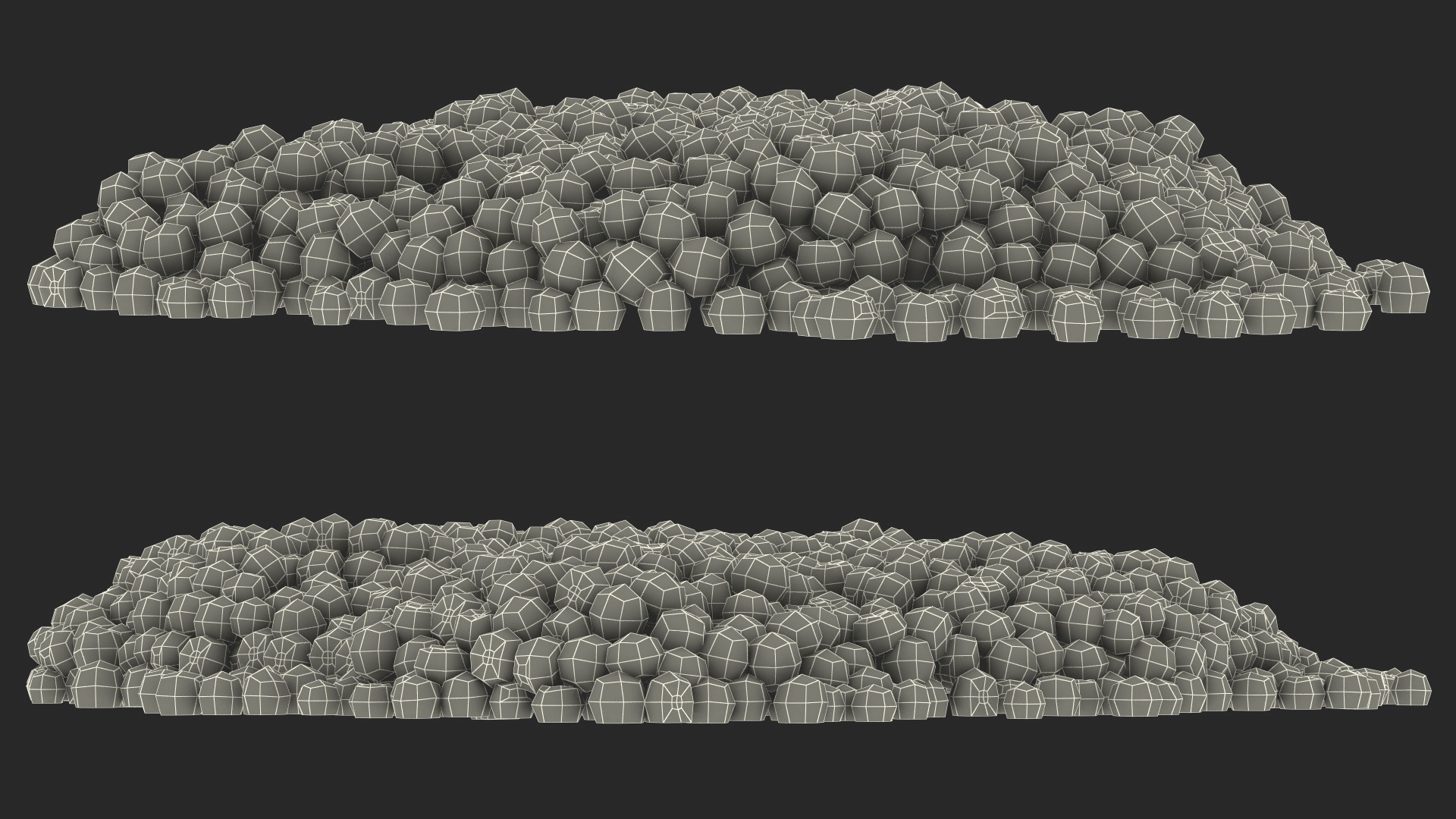 3D model Pile of Black Caviar