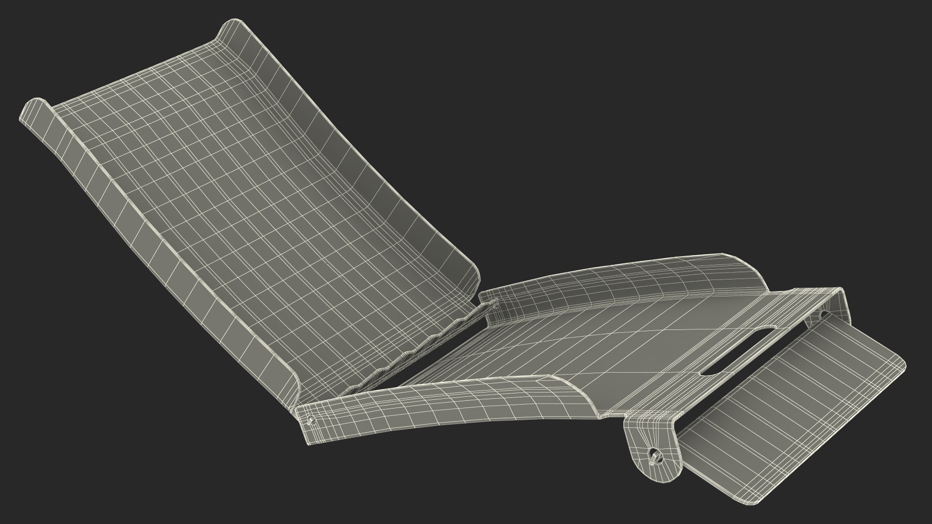 3D Military Belt model