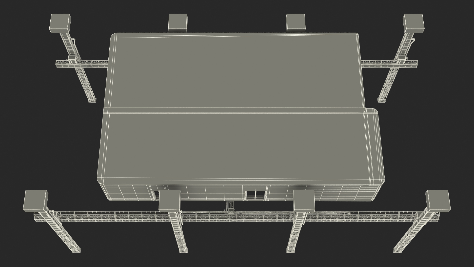 3D model Printing a Large Building