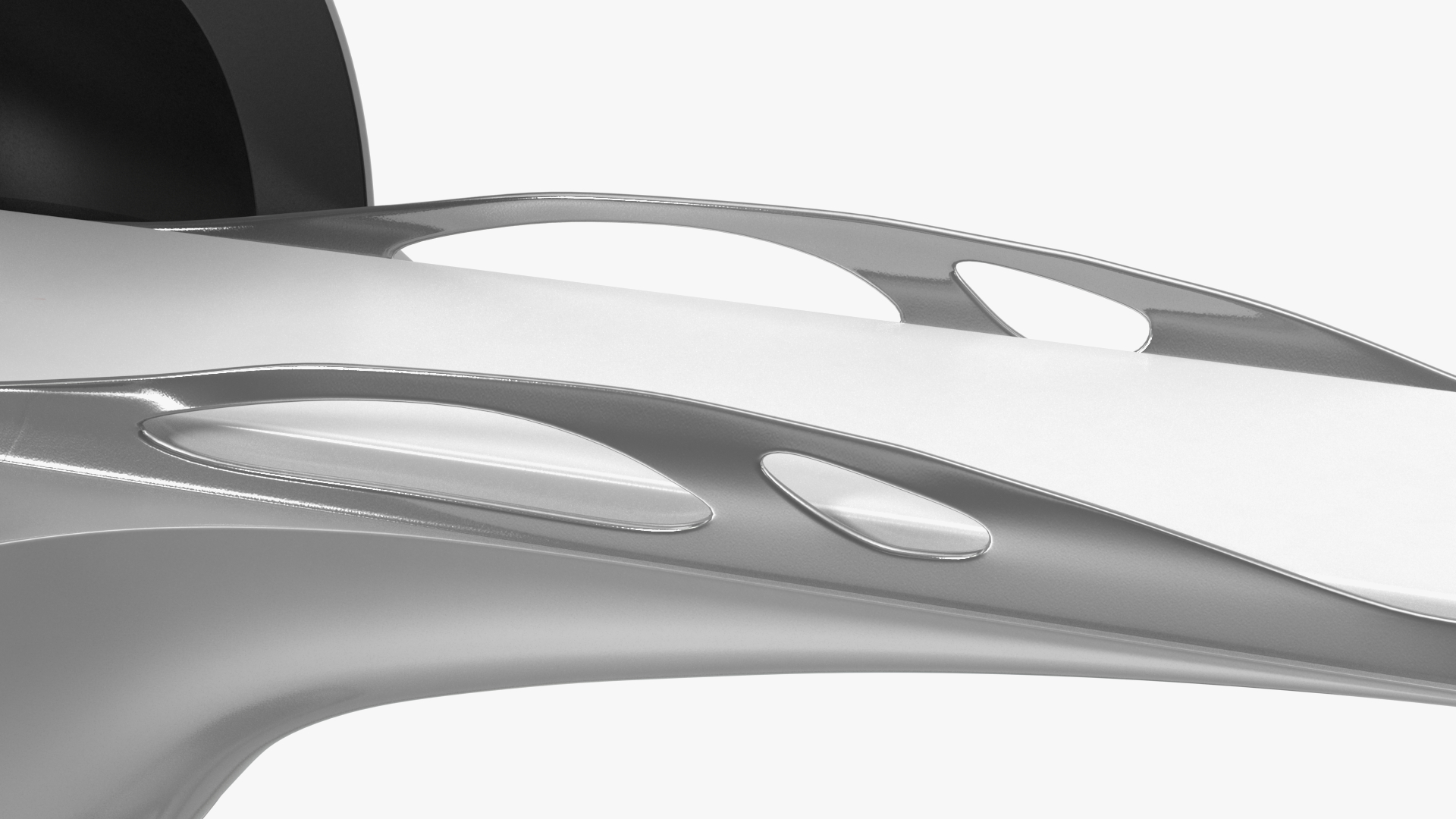 Futuristic ICU Health Care Device White 3D model