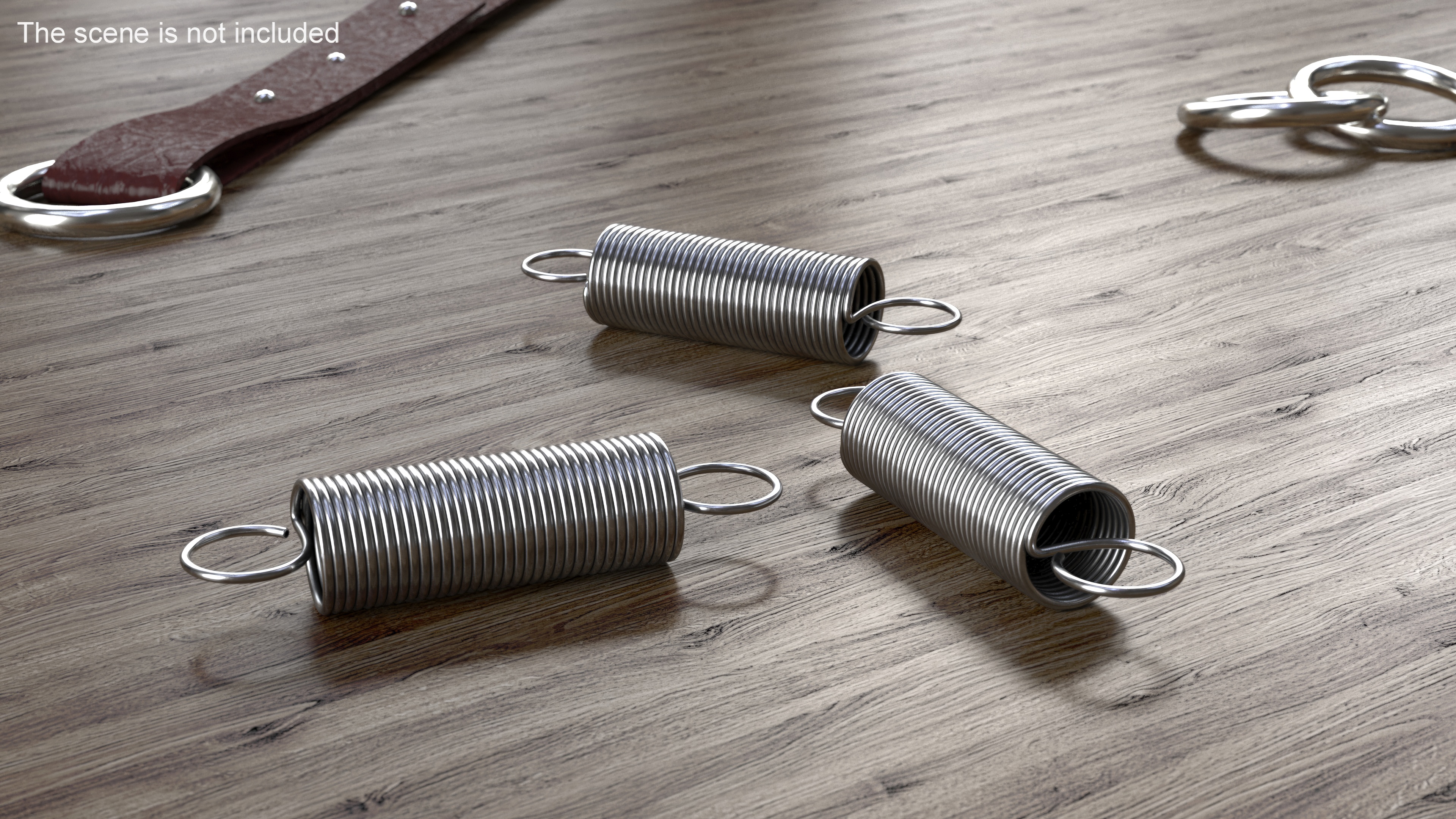 Thin Metal Spring 3D