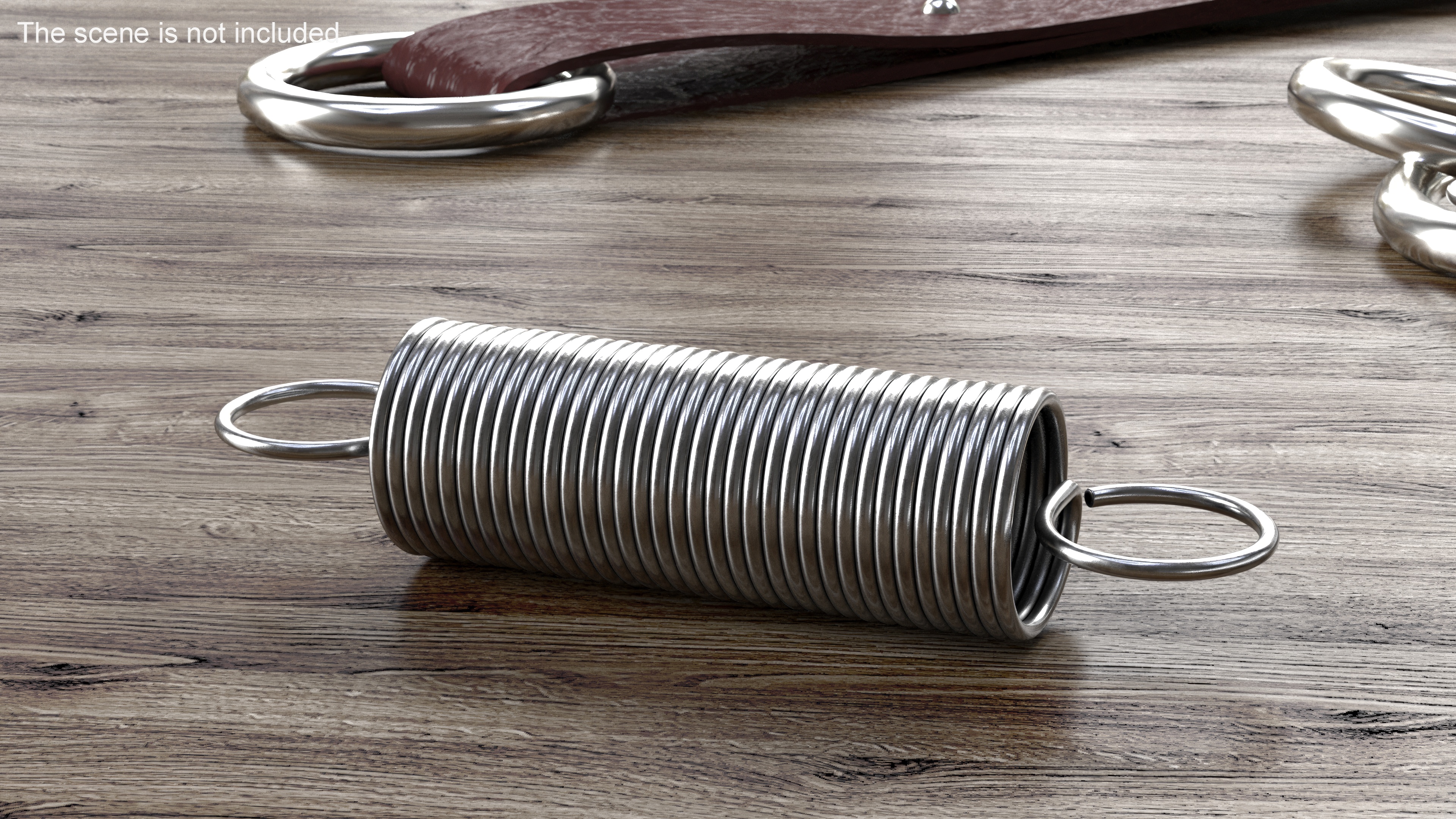 Thin Metal Spring 3D