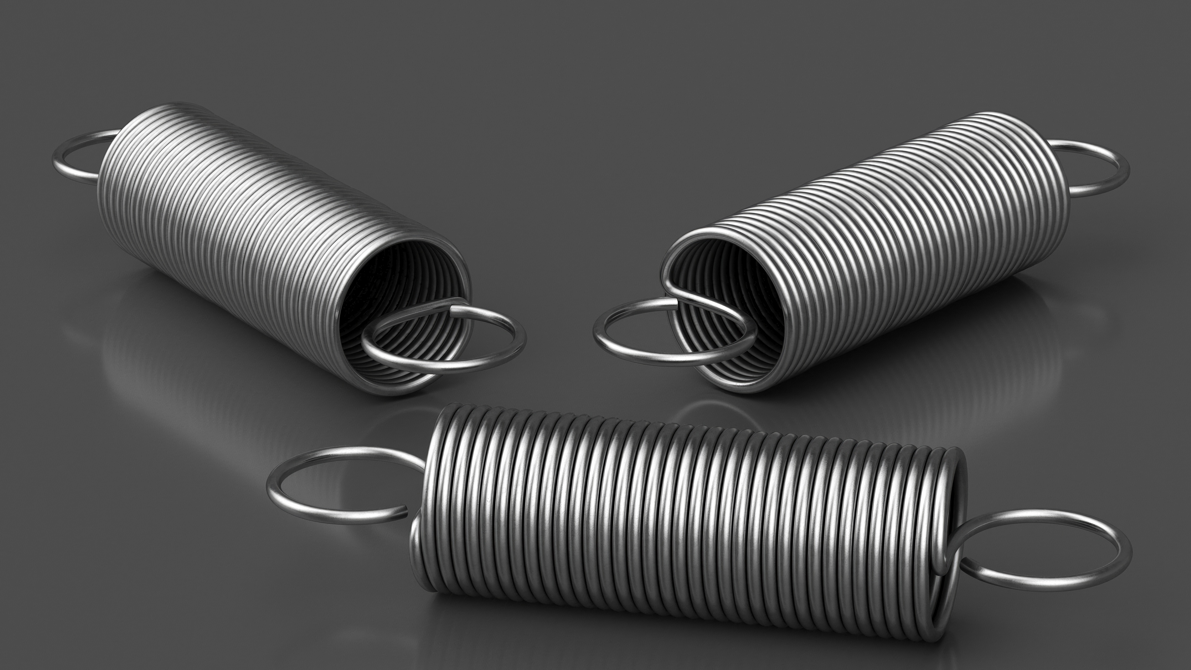 Thin Metal Spring 3D