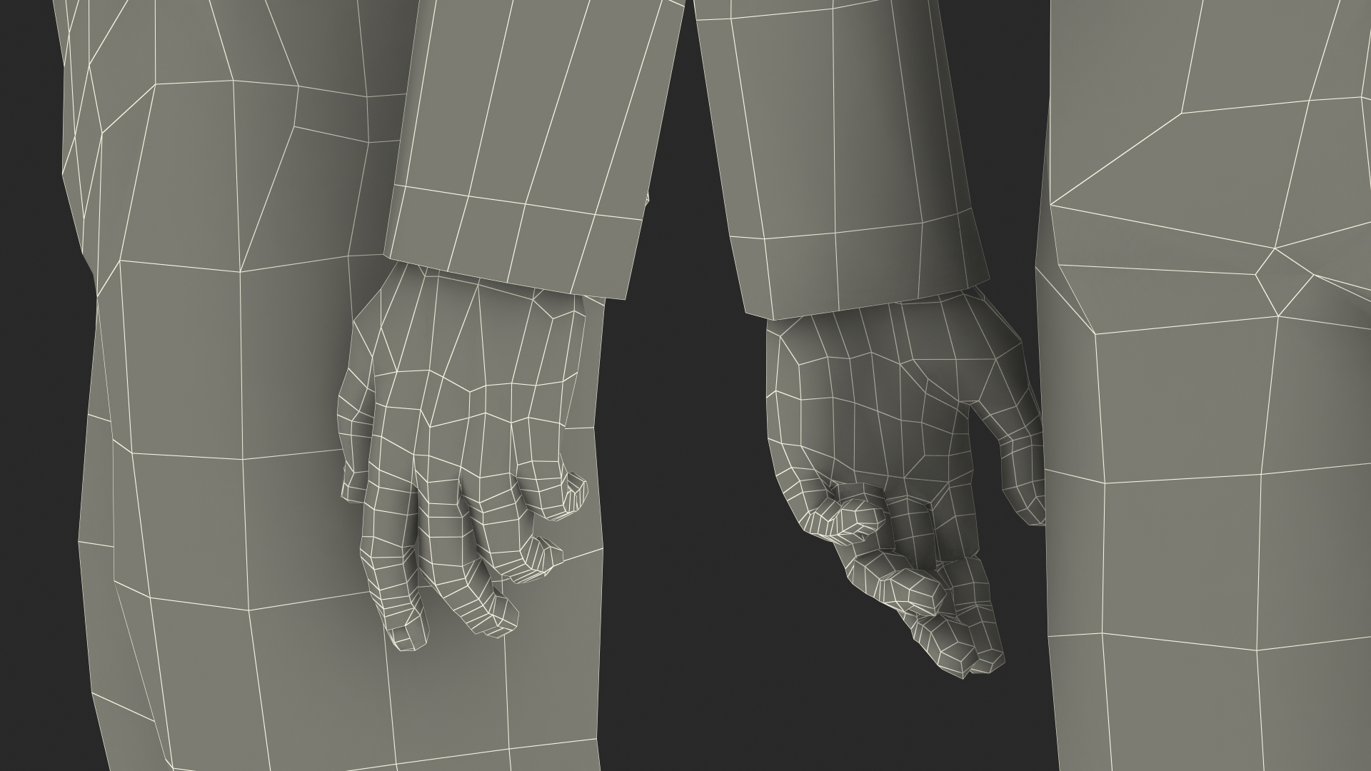 3D Fashionable Chinese Man model