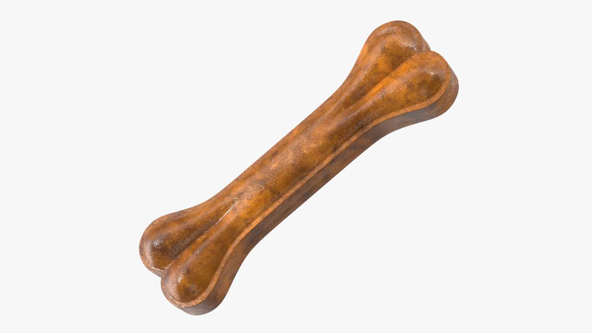 3D model Dog Bone Treat Small Dark