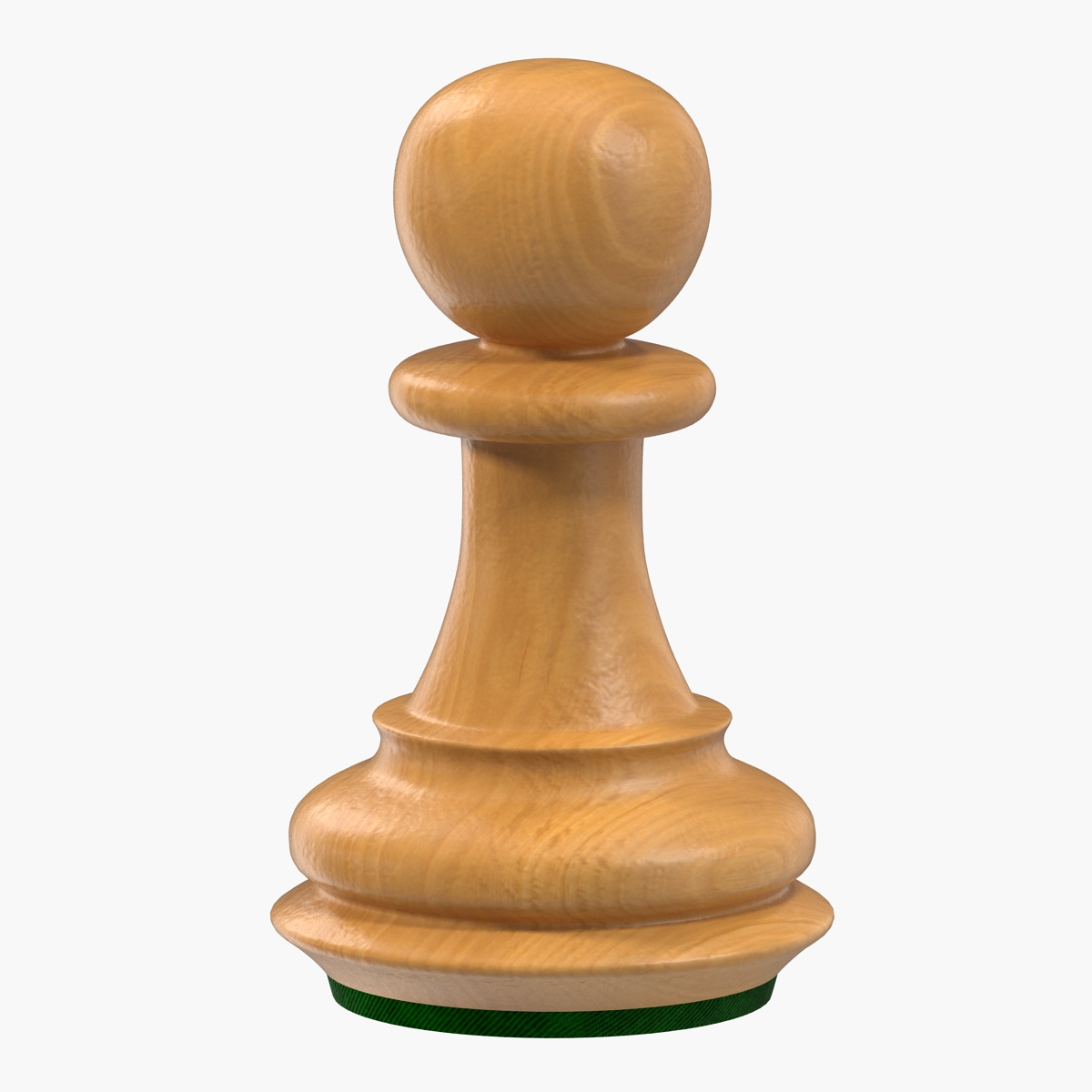 Wooden Chess Pawn