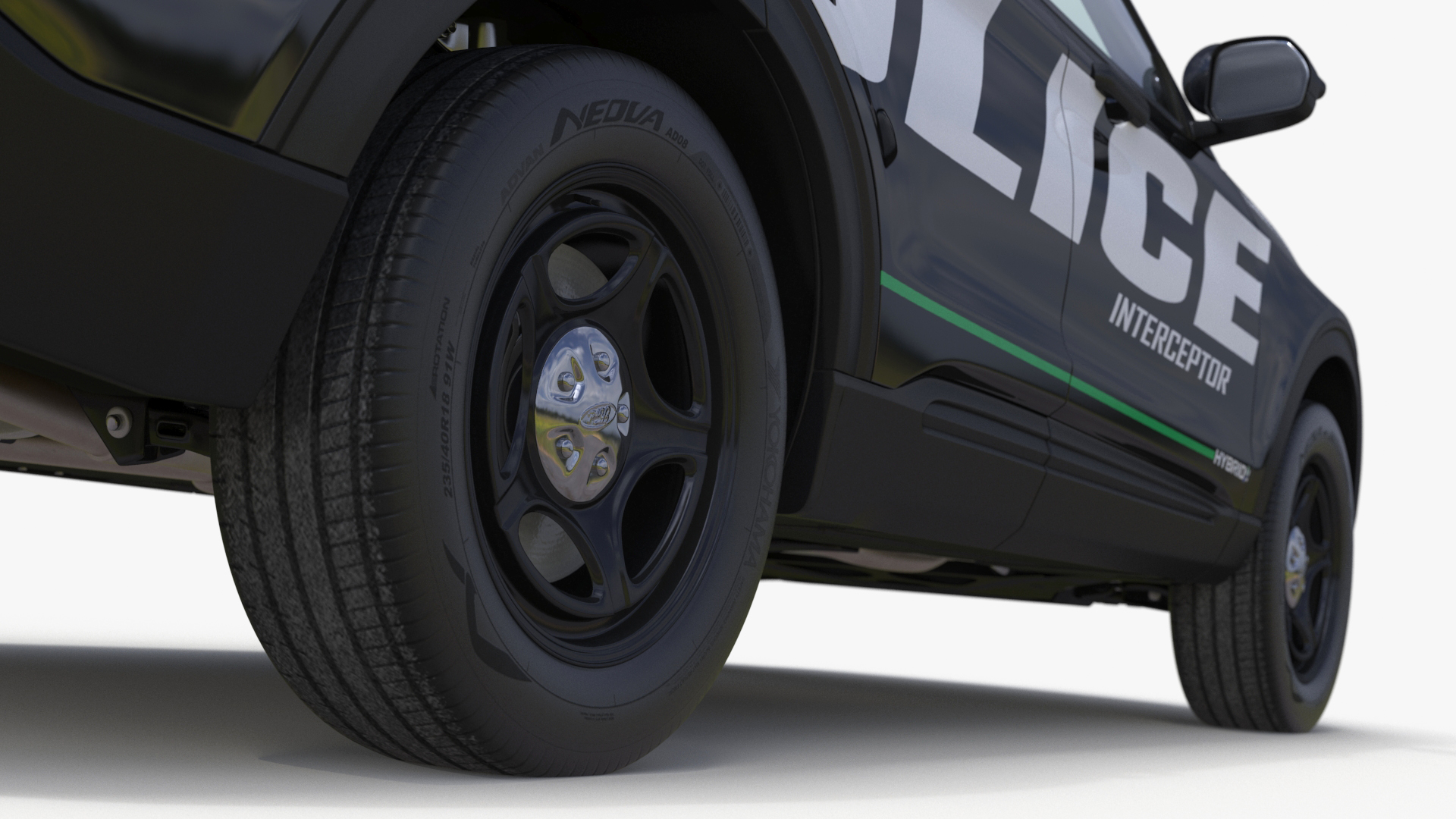 Ford Police Interceptor Utility Hybrid AWD 3D