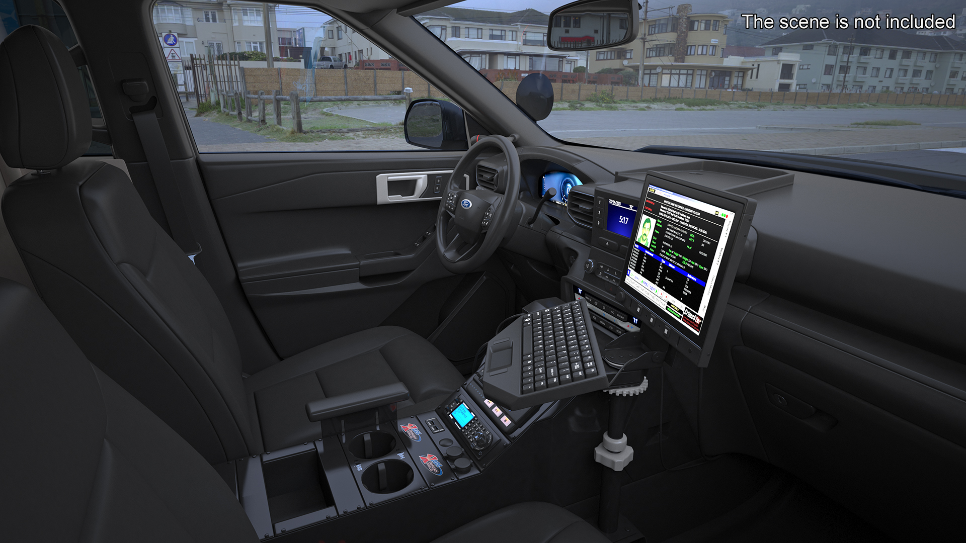 Ford Police Interceptor Utility Hybrid AWD 3D