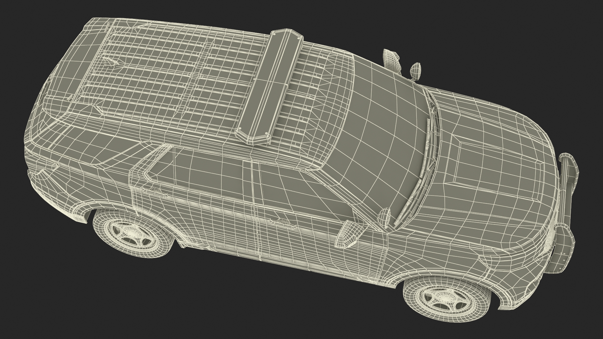 Ford Police Interceptor Utility Hybrid AWD 3D