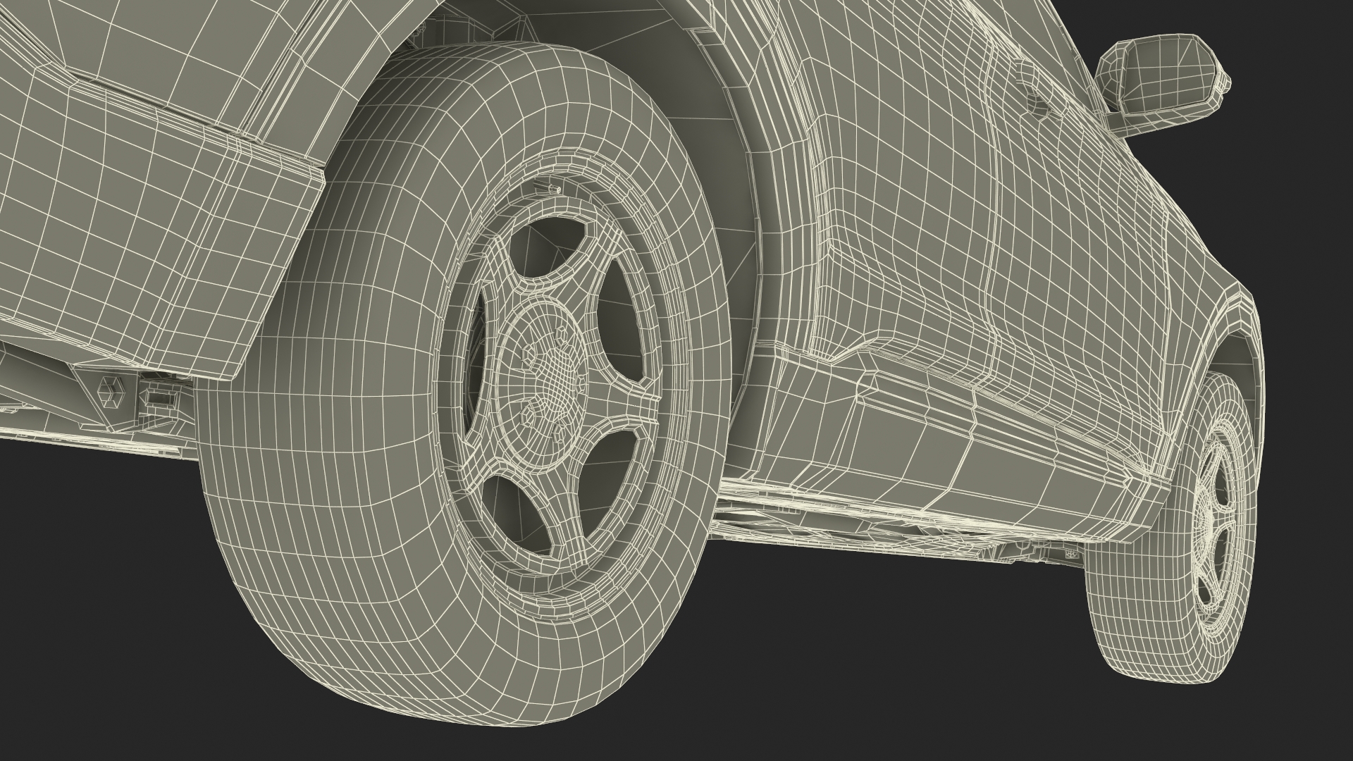 Ford Police Interceptor Utility Hybrid AWD 3D