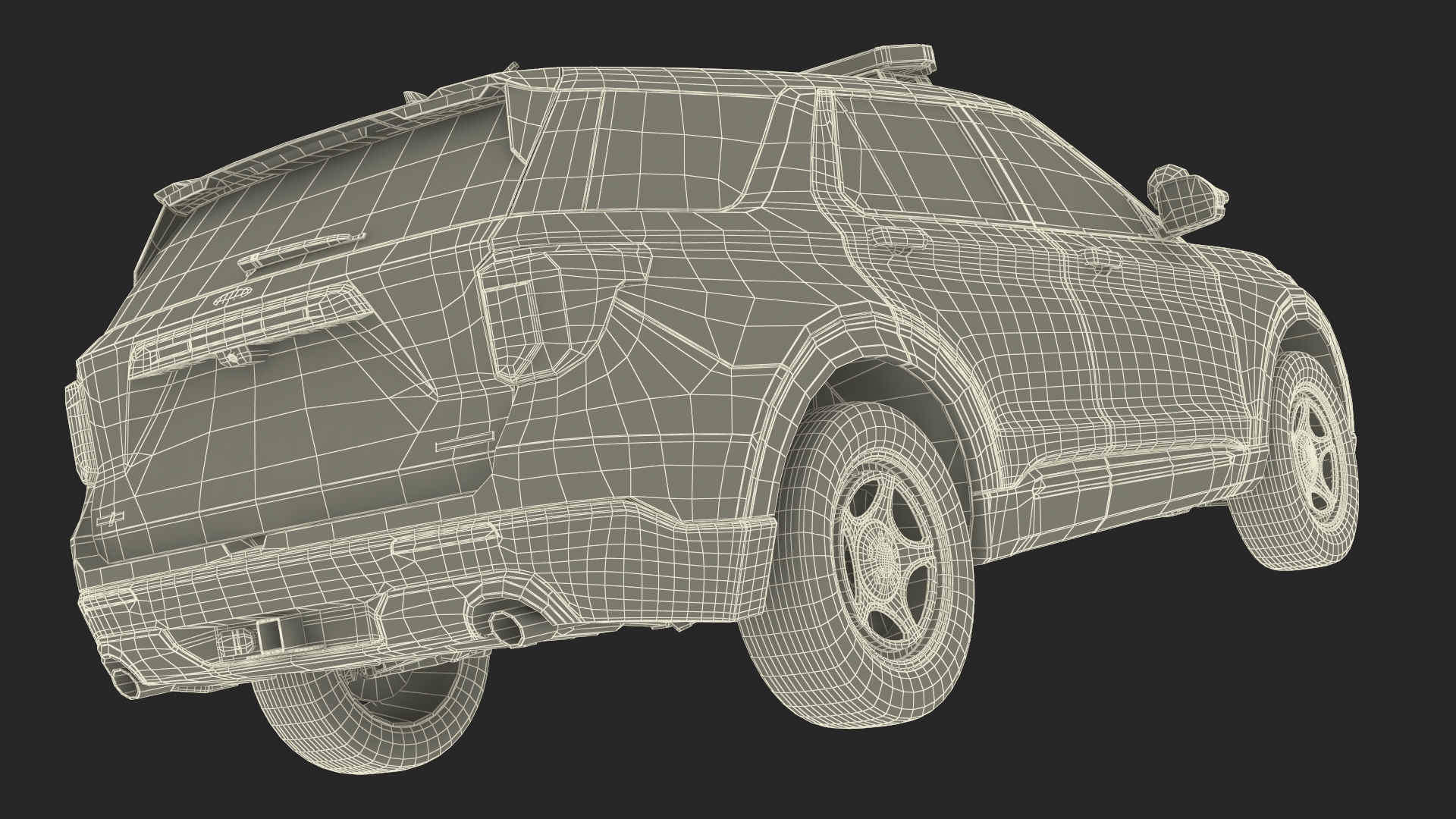 Ford Police Interceptor Utility Hybrid AWD 3D