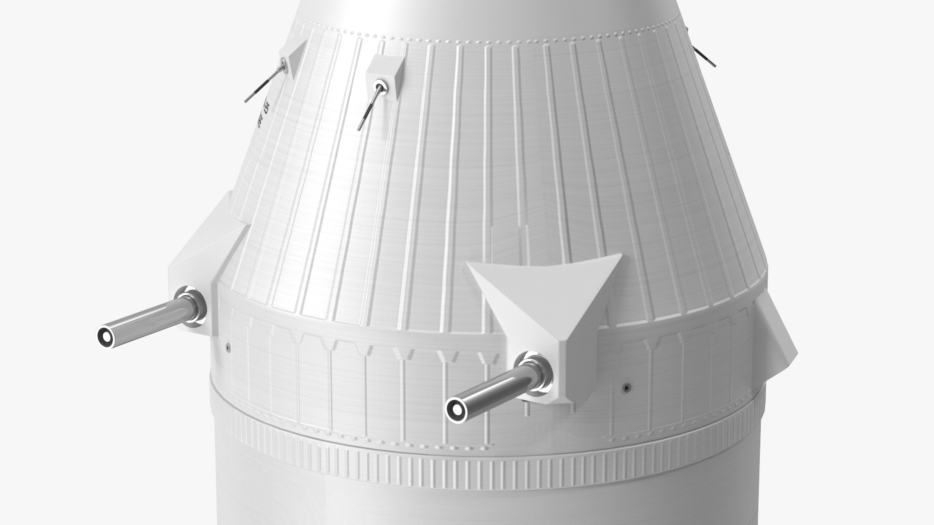 3D Angara A5 Rocket Tank