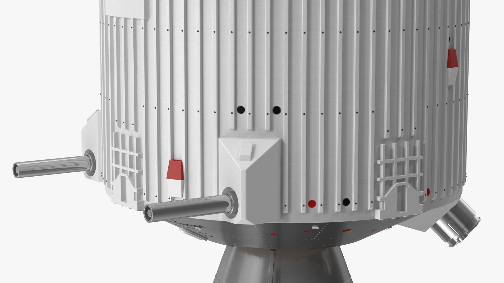 3D Angara A5 Rocket Tank