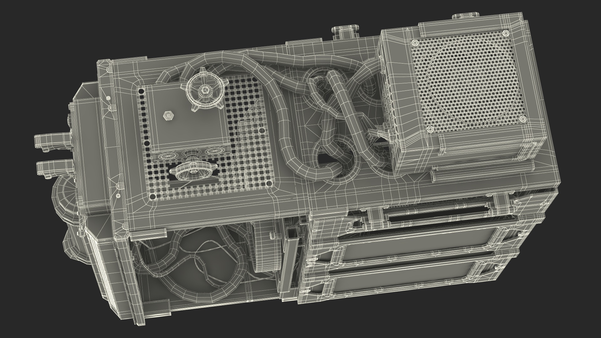 Custom Cyberpunk Neon PC 3D model