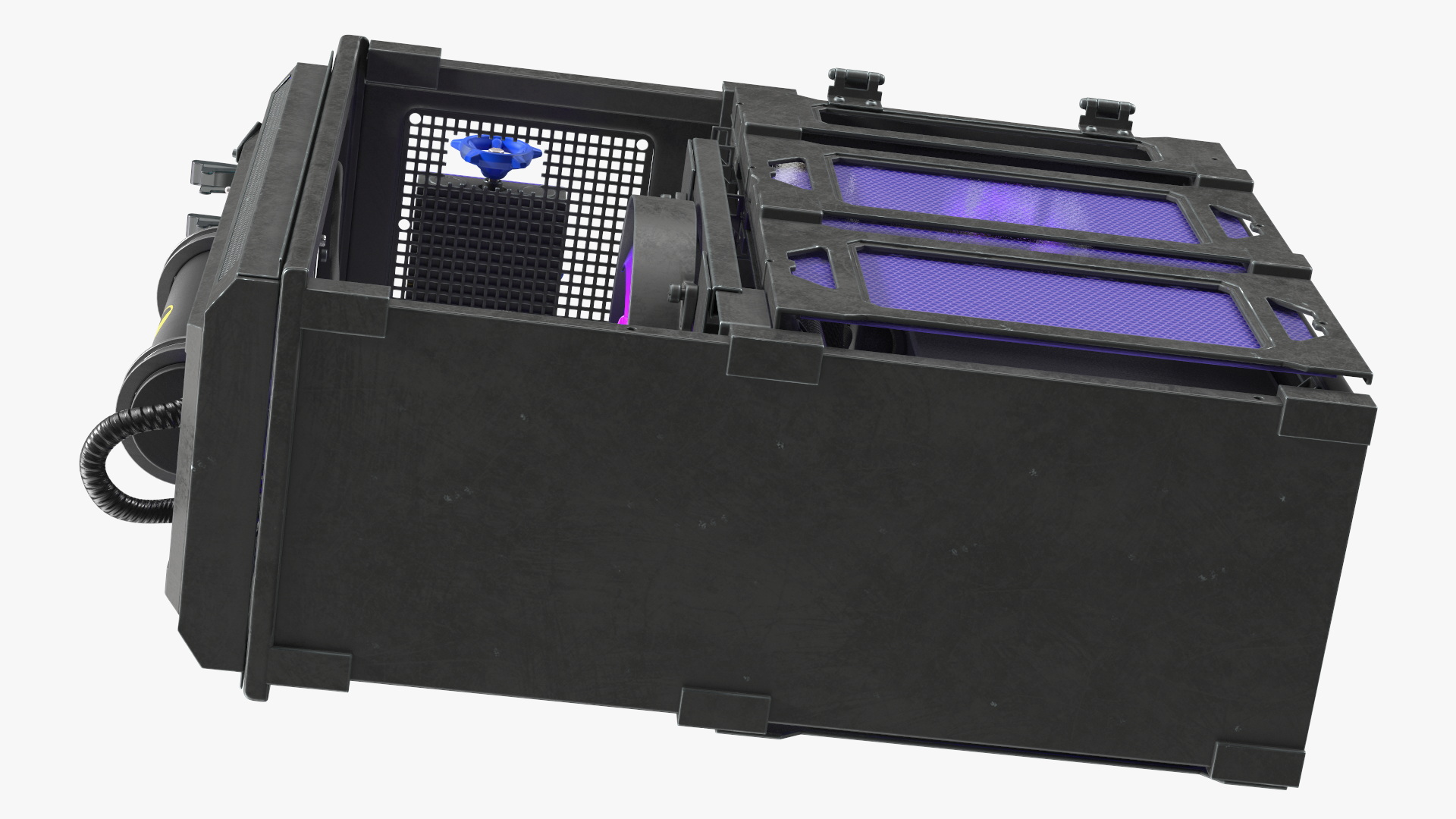 Custom Cyberpunk Neon PC 3D model