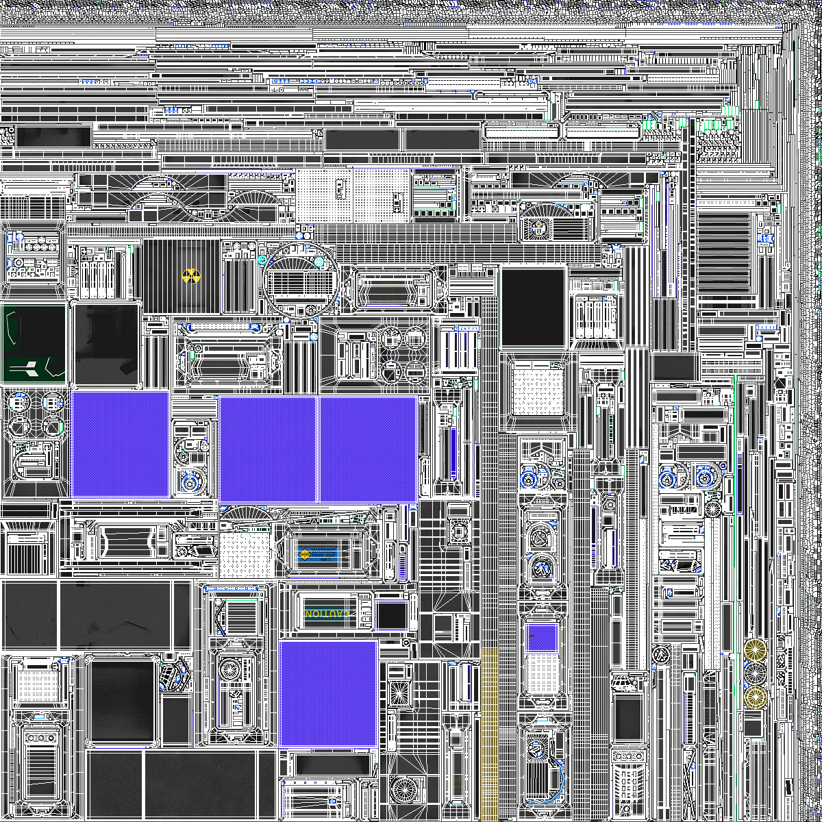Custom Cyberpunk Neon PC 3D model