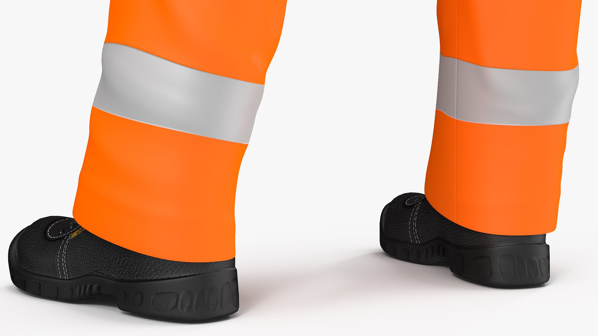 3D model Road Worker Standing Pose