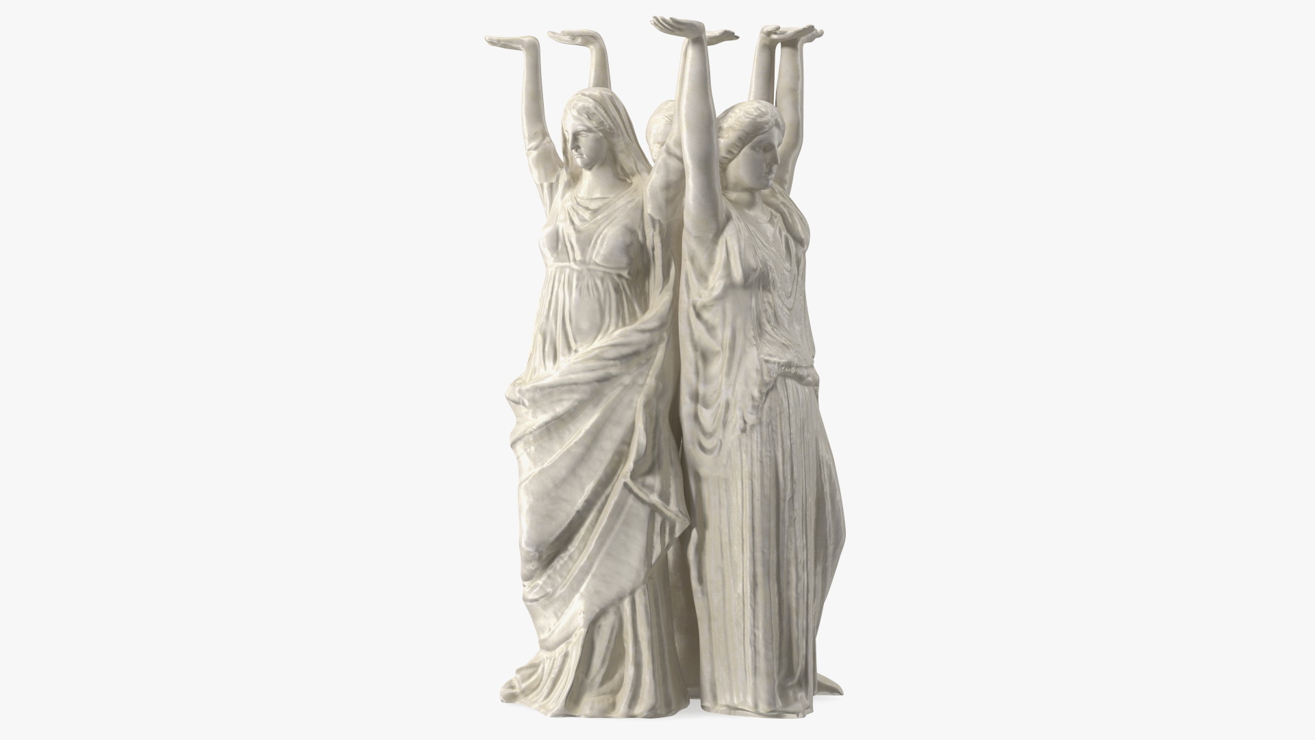 3D Nymphs Sculpture