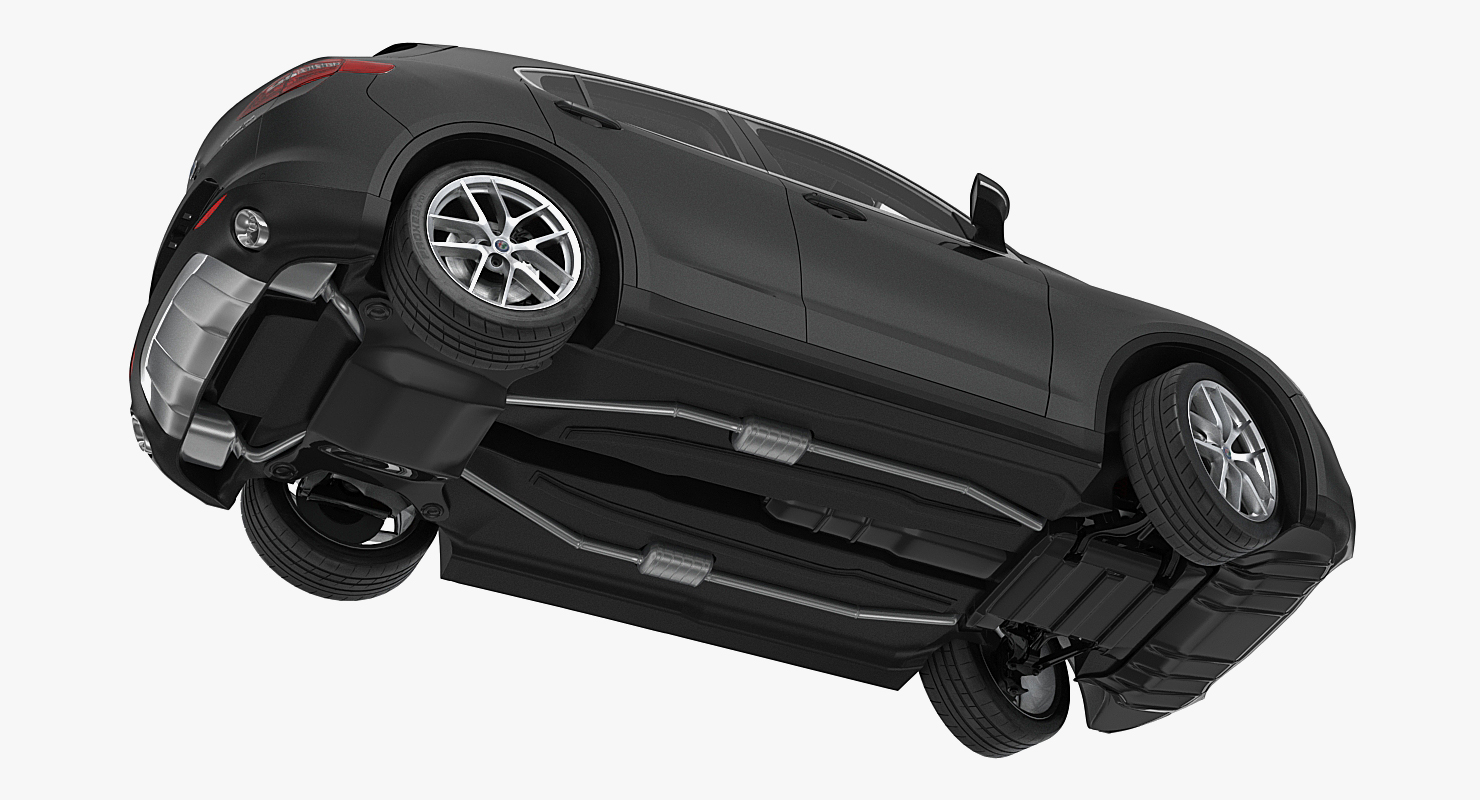 3D model Alfa Romeo Stelvio 2017 Rigged