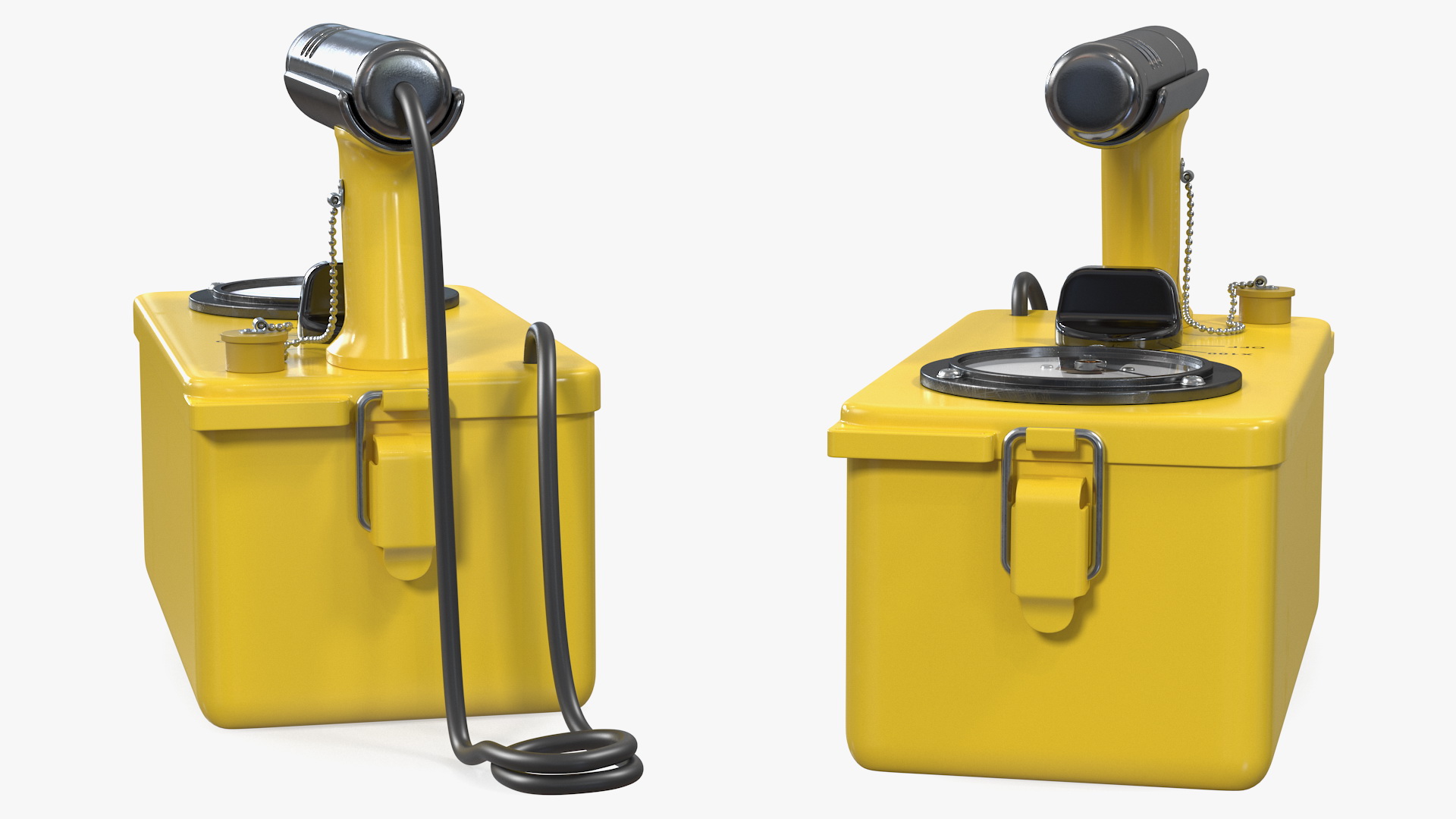 3D Civil Defence Geiger Counter model
