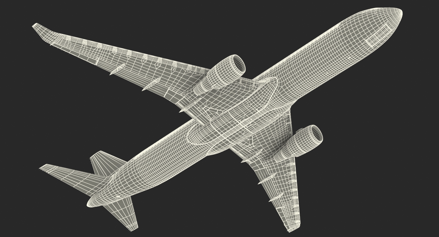 Boeing 767 300ER Generic 3D model