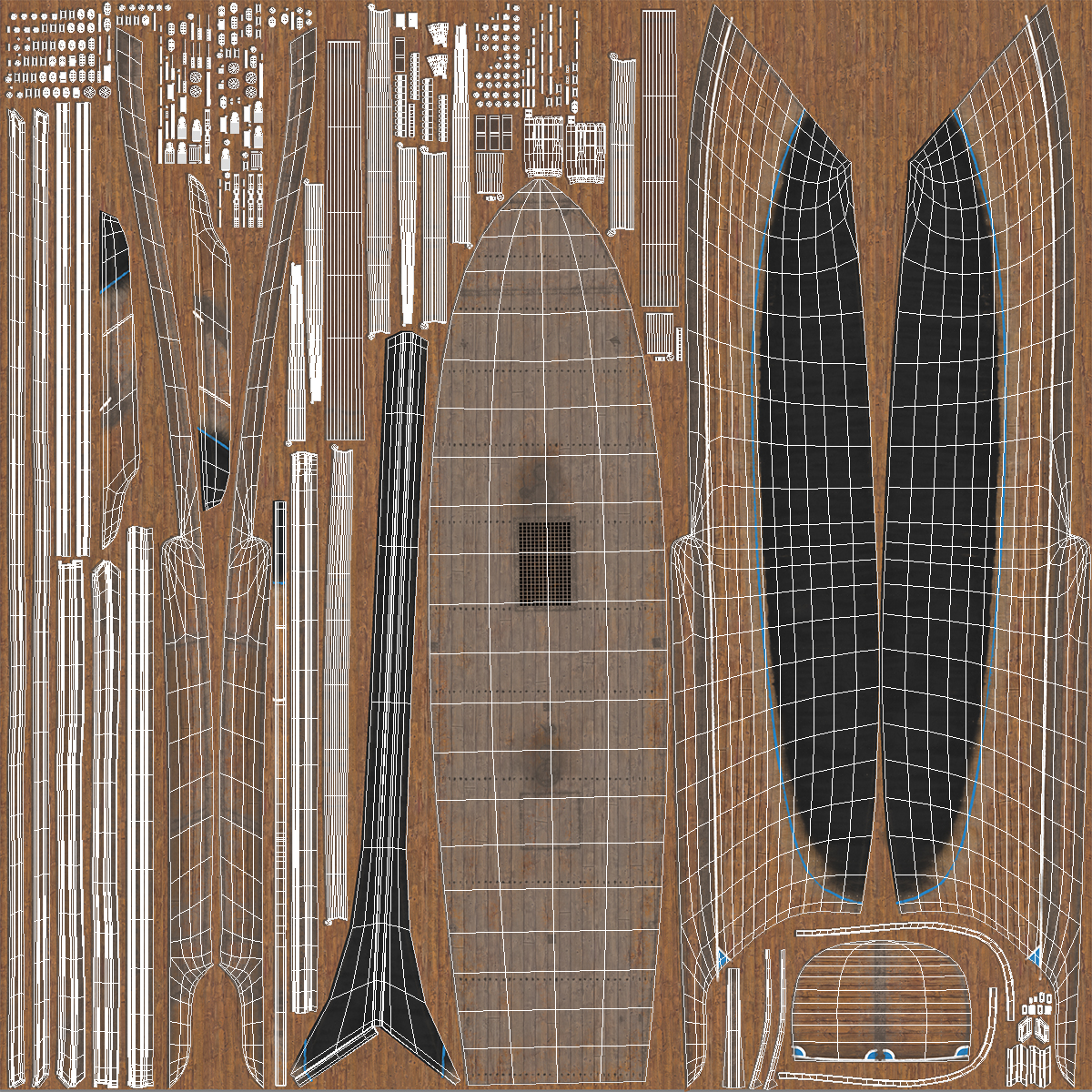 Qatar Traditional Boat 3D