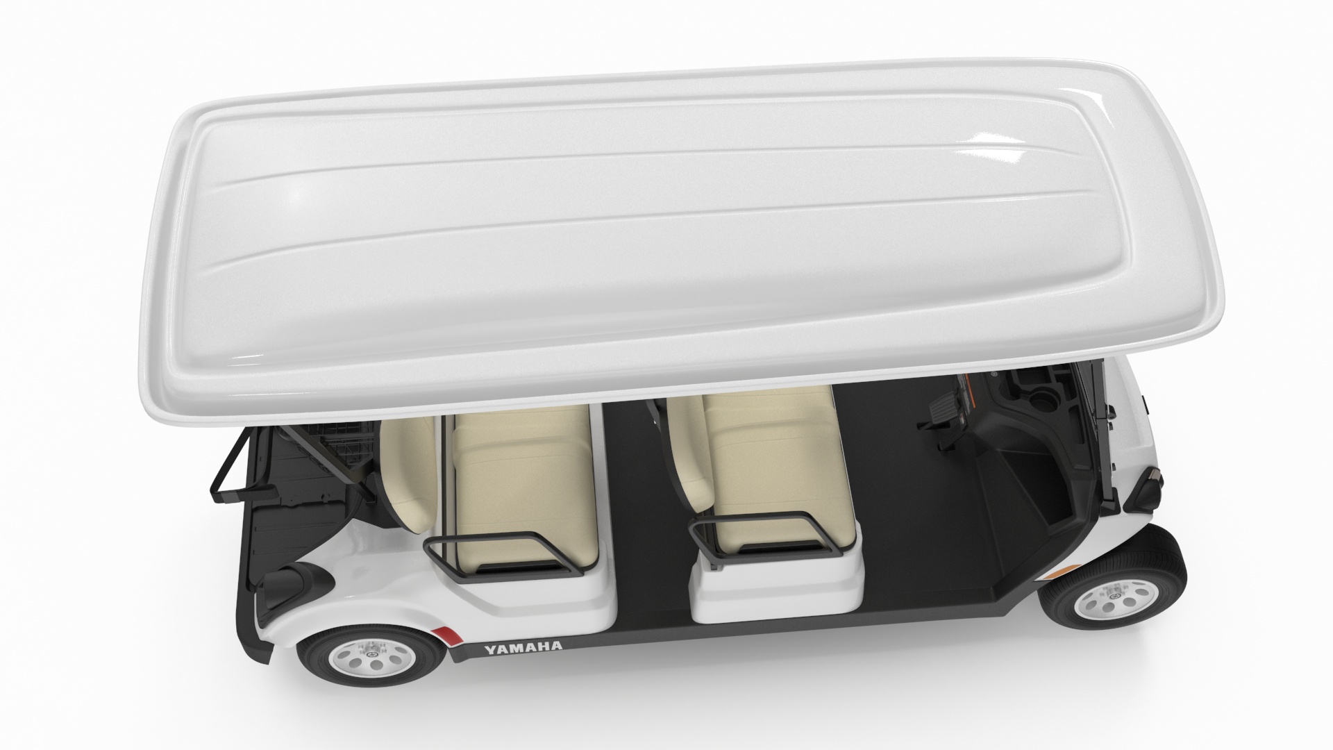 3D Resort Electric Car Yamaha Four Seat