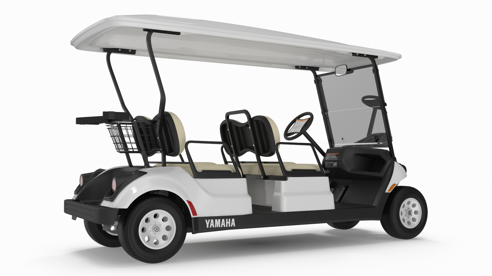 3D Resort Electric Car Yamaha Four Seat