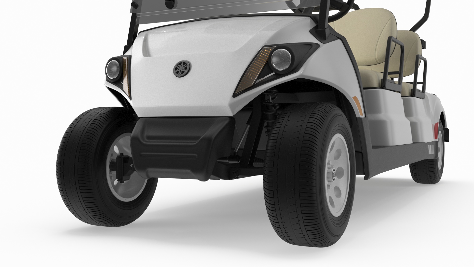 3D Resort Electric Car Yamaha Four Seat