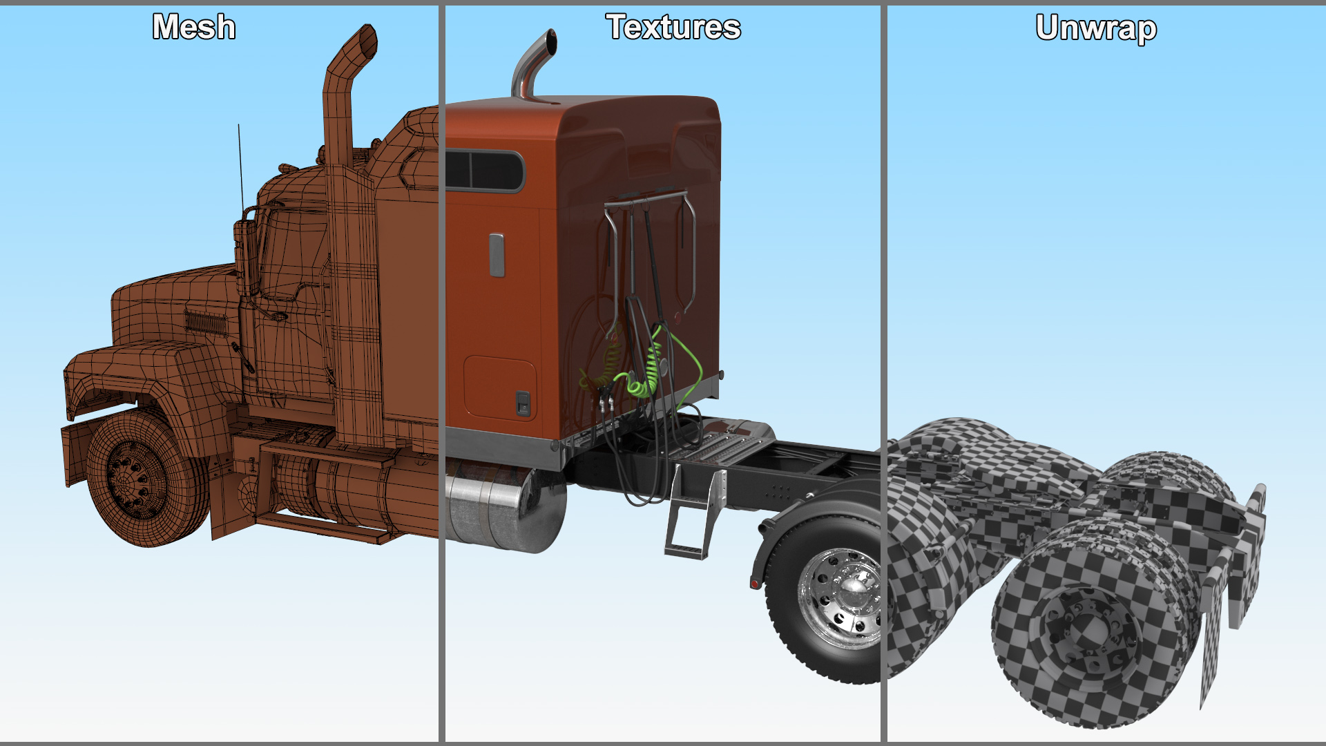 3D Freight Truck model