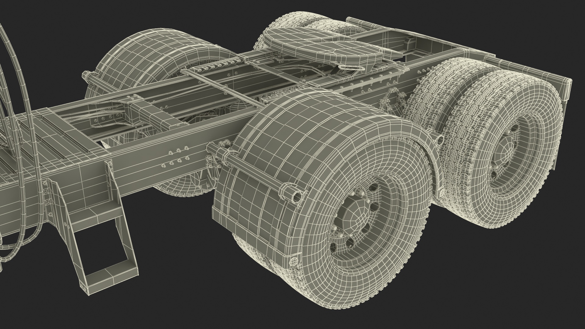 3D Freight Truck model