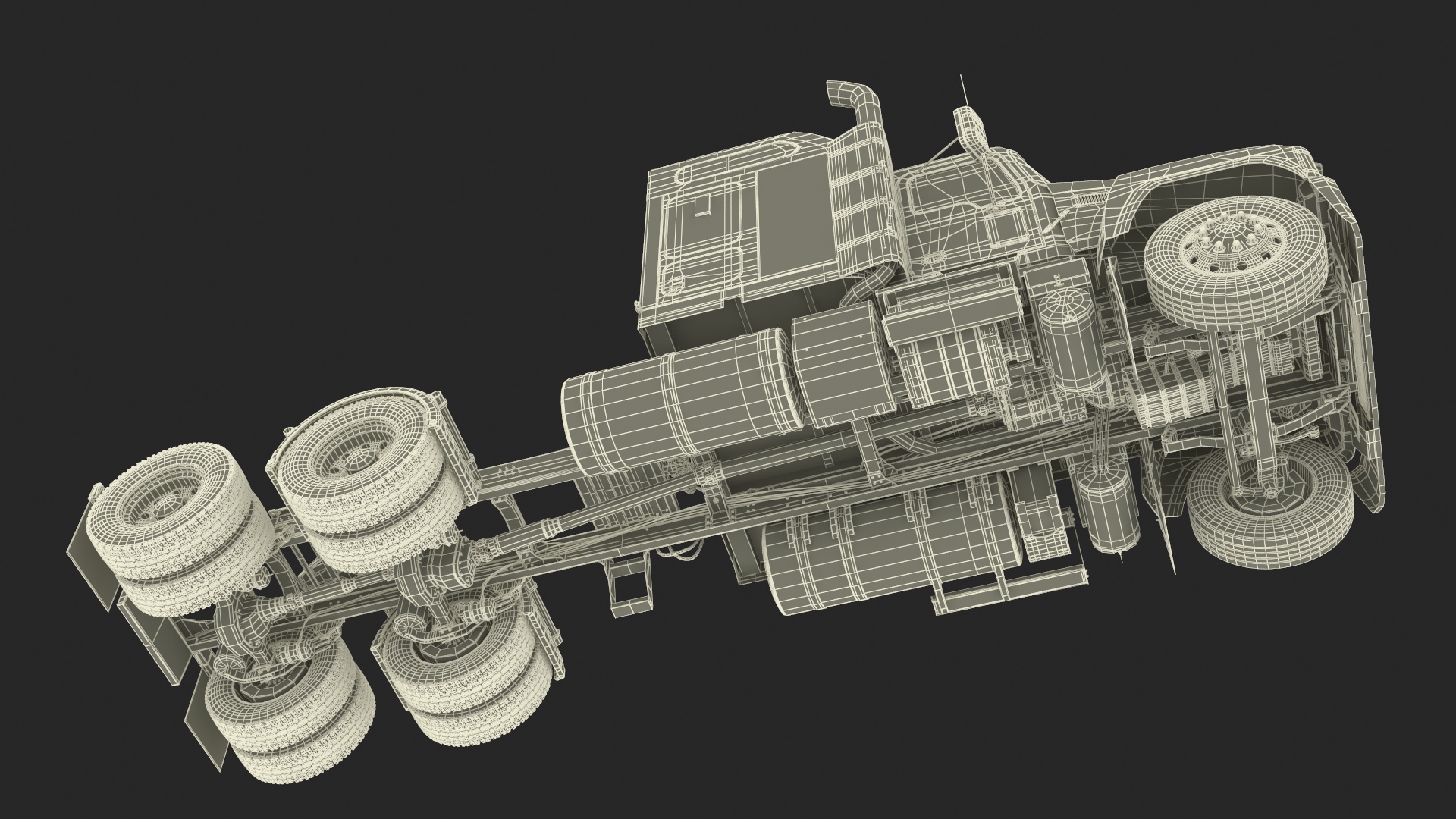 3D Freight Truck model