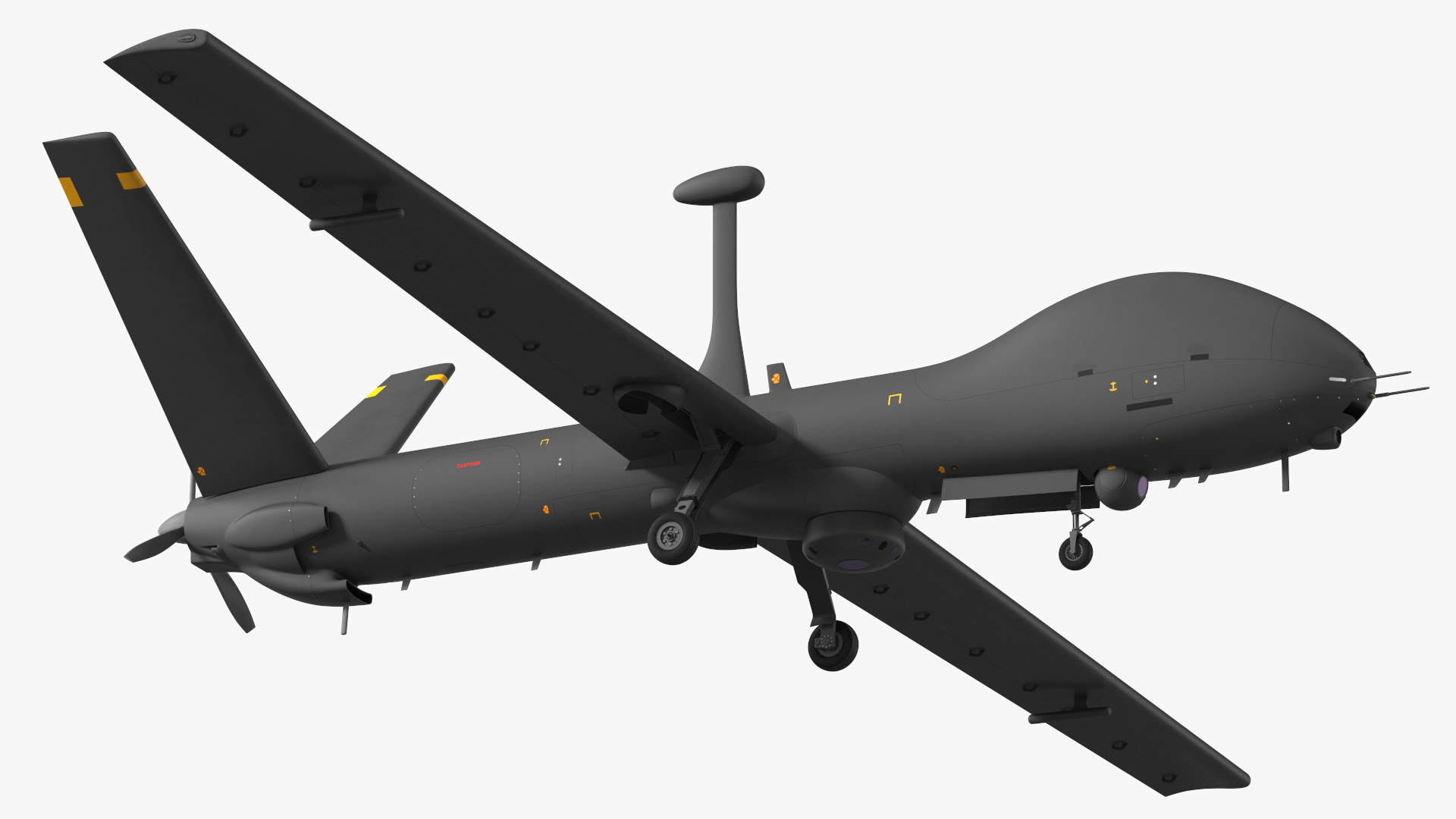 Multi Payload UAV Rigged 3D model