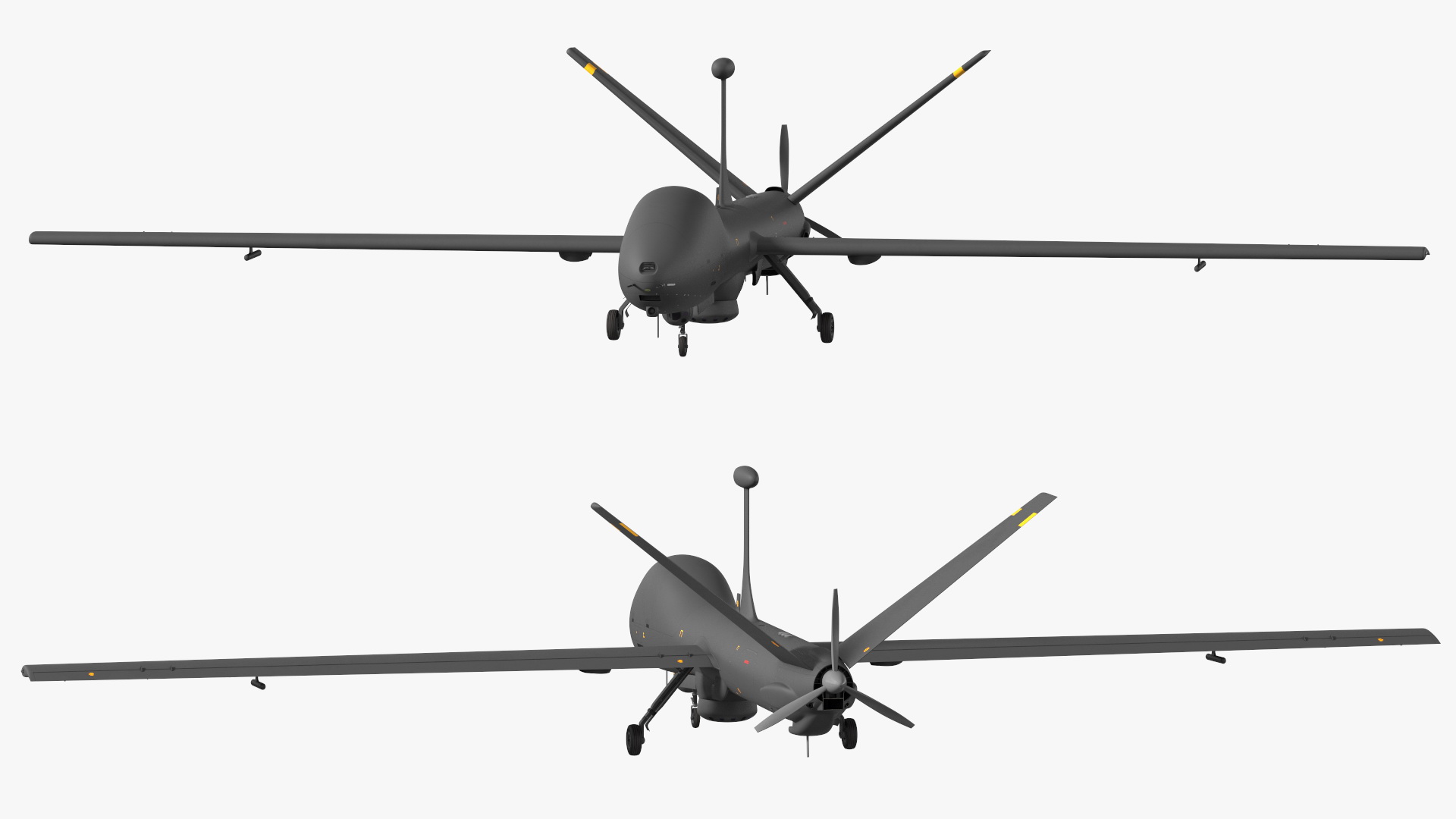 Multi Payload UAV Rigged 3D model