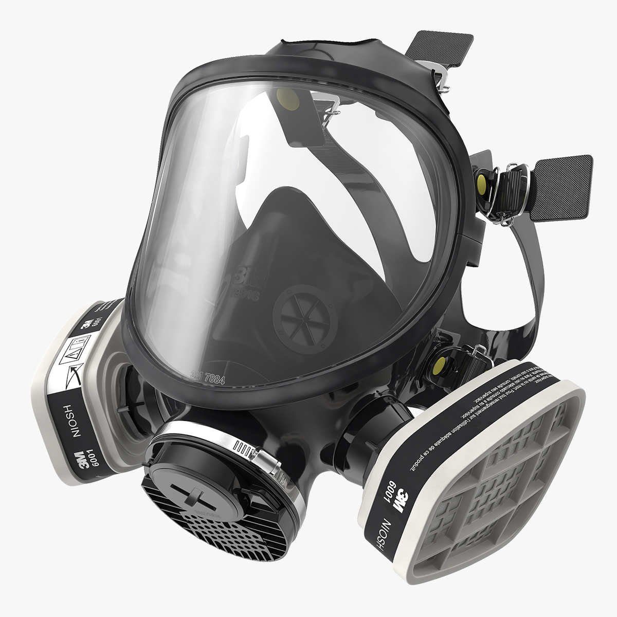 3M 7000 Series Silicone Respirator