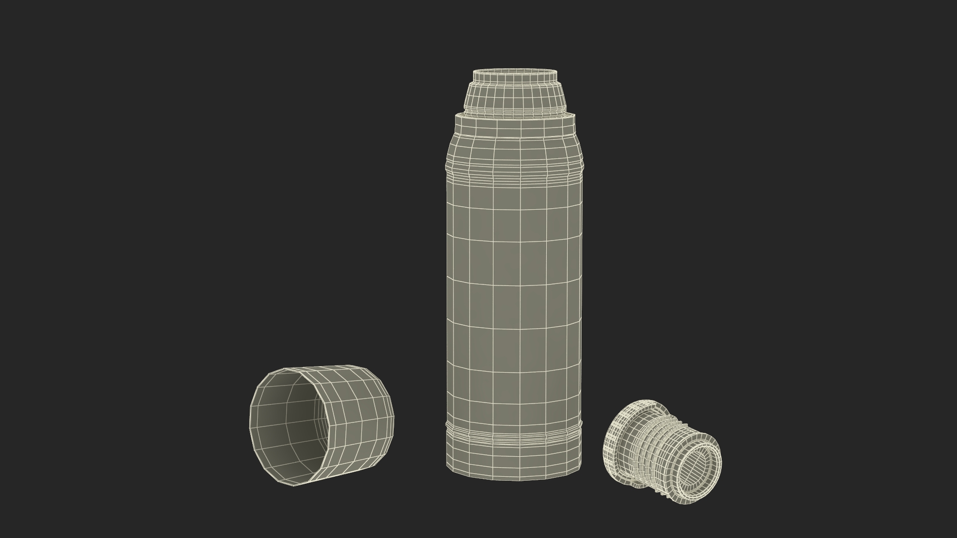 Stanley Flask To Go Bottle Black 3D