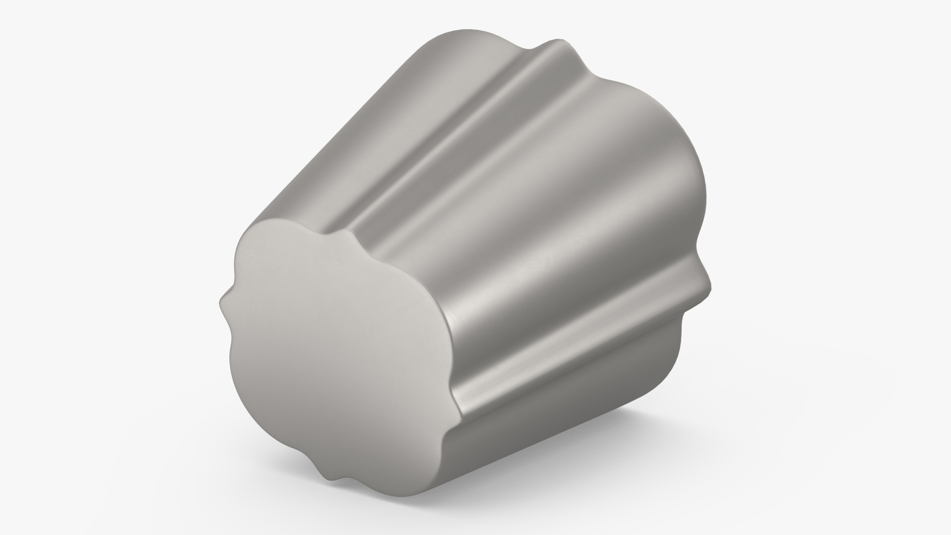 3D Kitchen Cabinet Handle Knob Designed Silver model