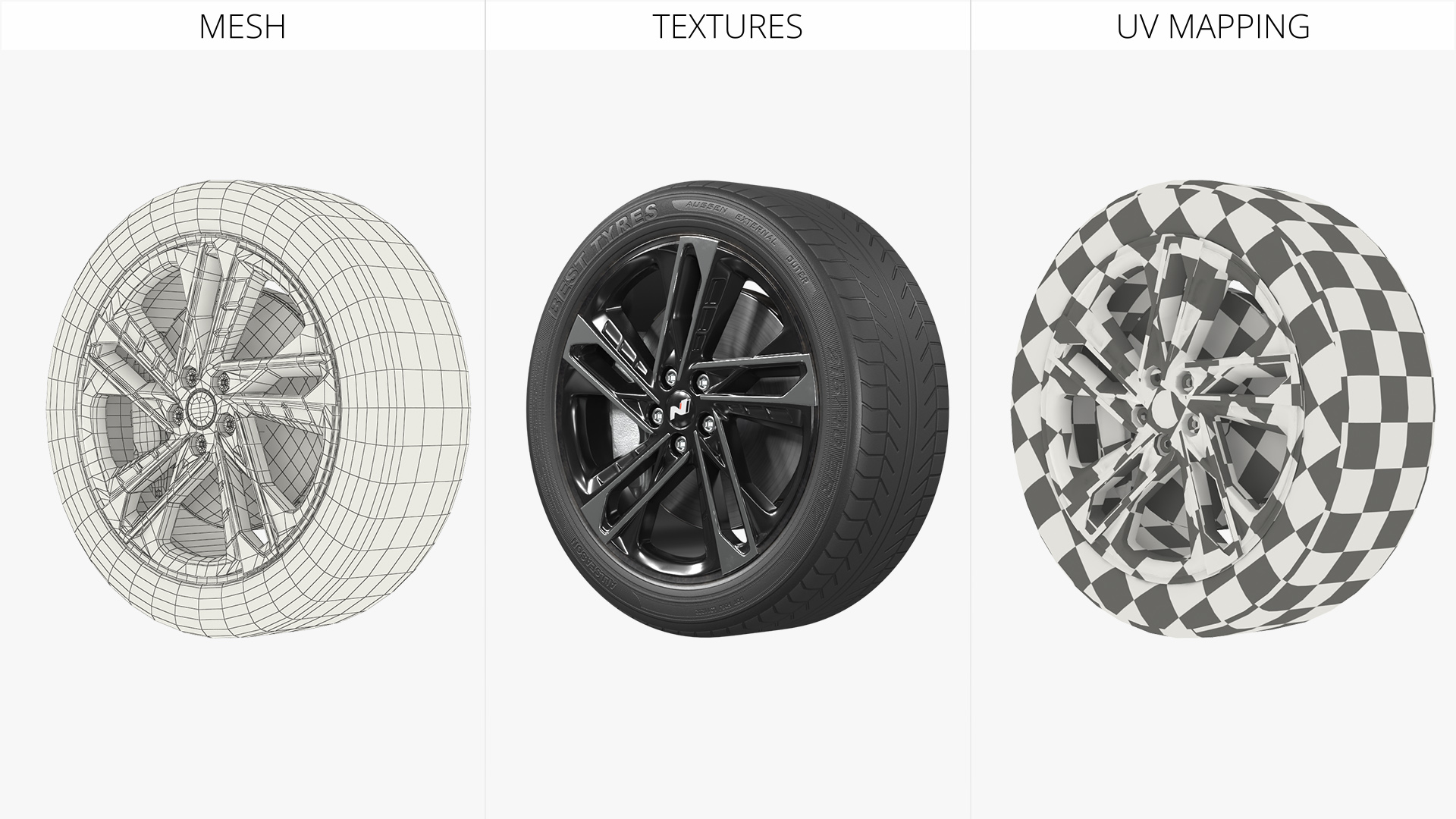 Hyundai Sonata Sport Wheel Rim - view 5