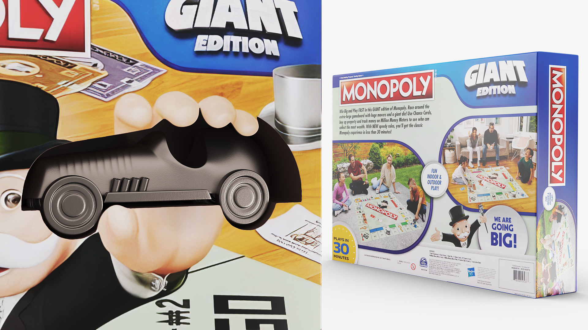 Monopoly Giant Edition Game Box - view 3