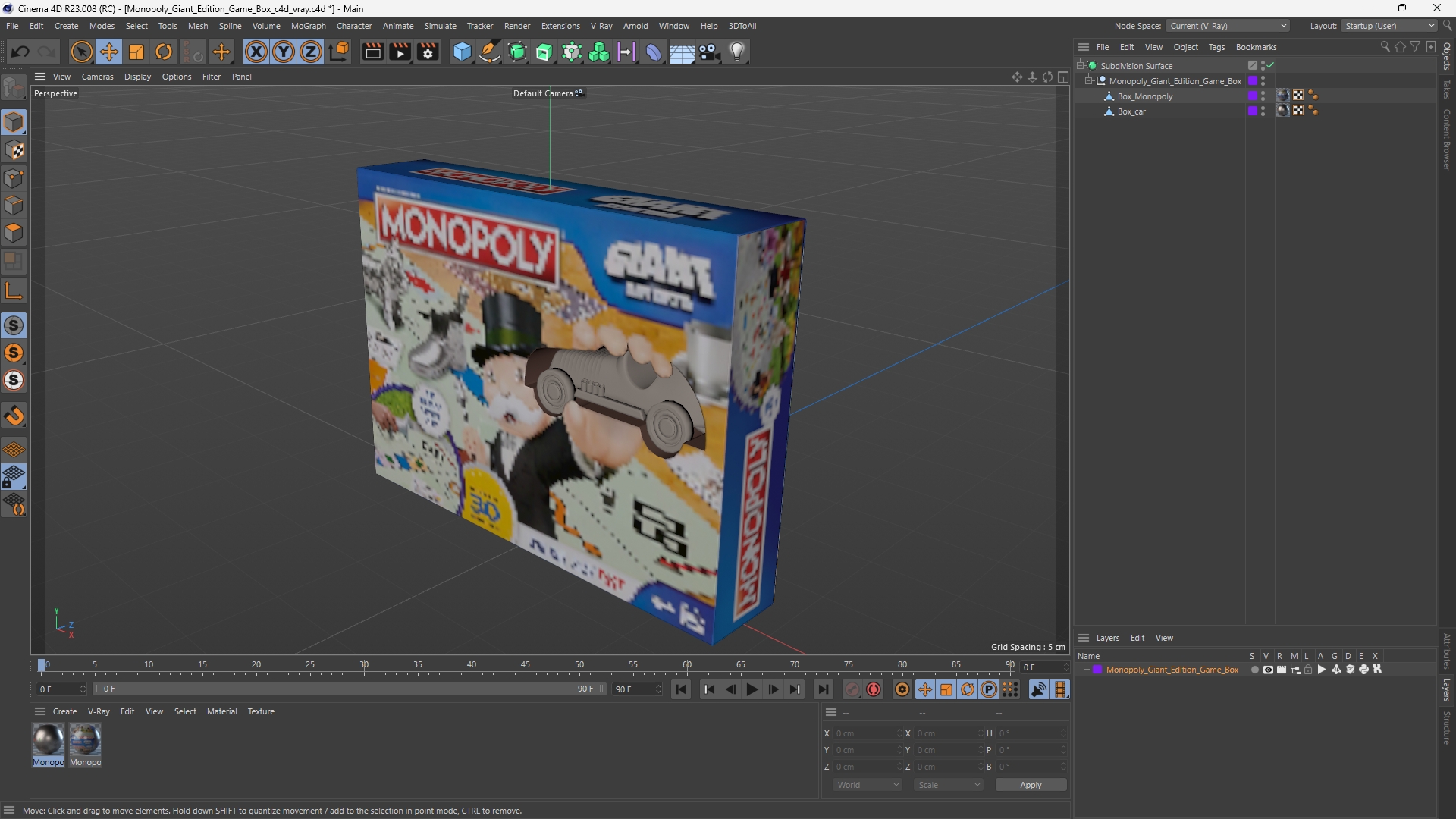 Monopoly Giant Edition Game Box - view 12
