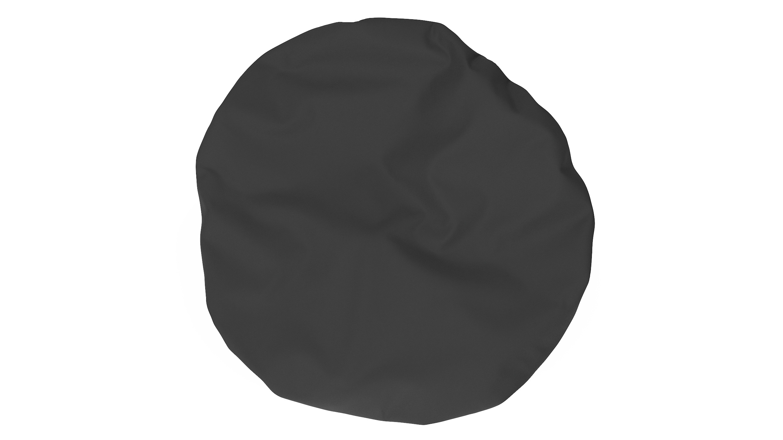 Chef Hat in Black 3D