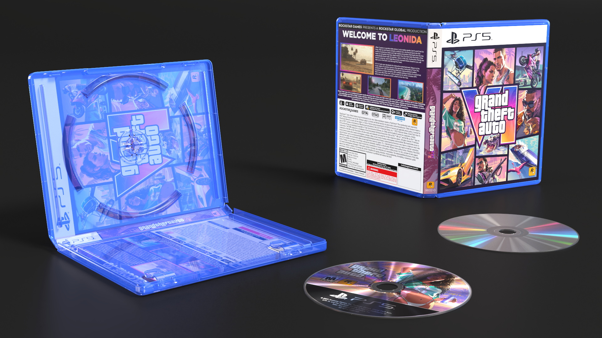 DVD Media Disc with Clear Case