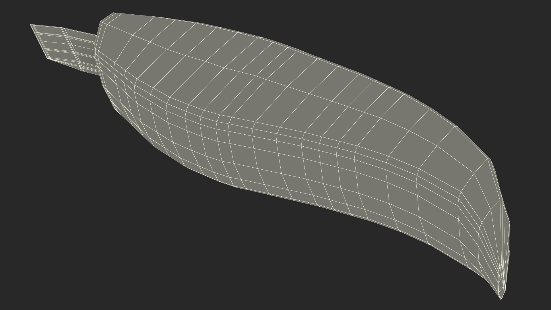 3D model Whittling Wood Knife