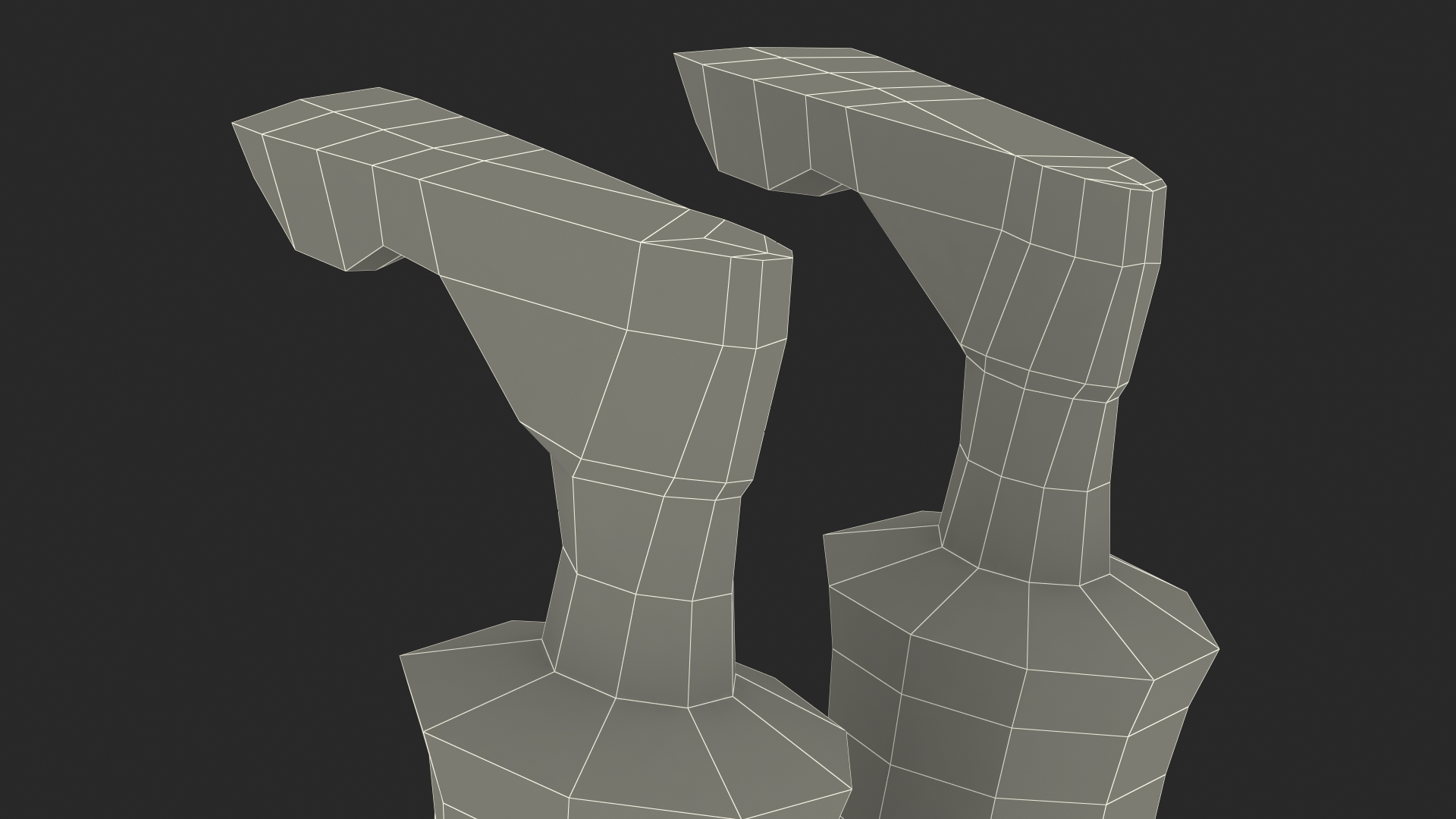 3D Clown Low Poly Rigged