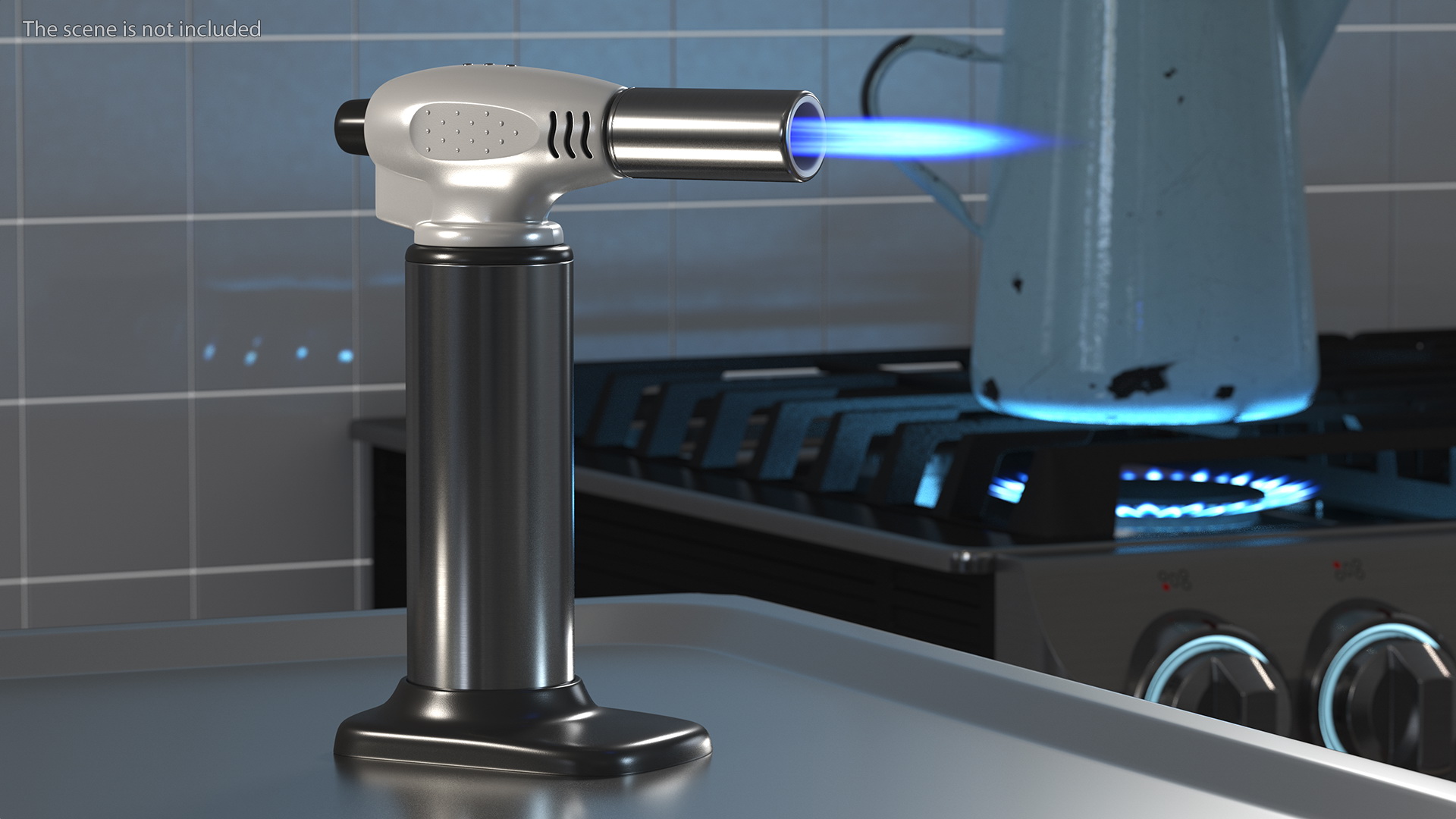 3D model Rosle 12844 Kitchen Torch Grey