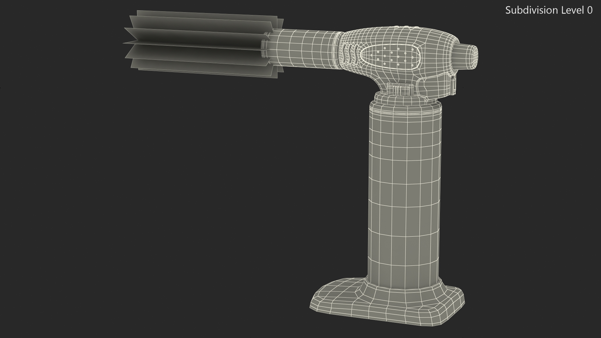 3D model Rosle 12844 Kitchen Torch Grey